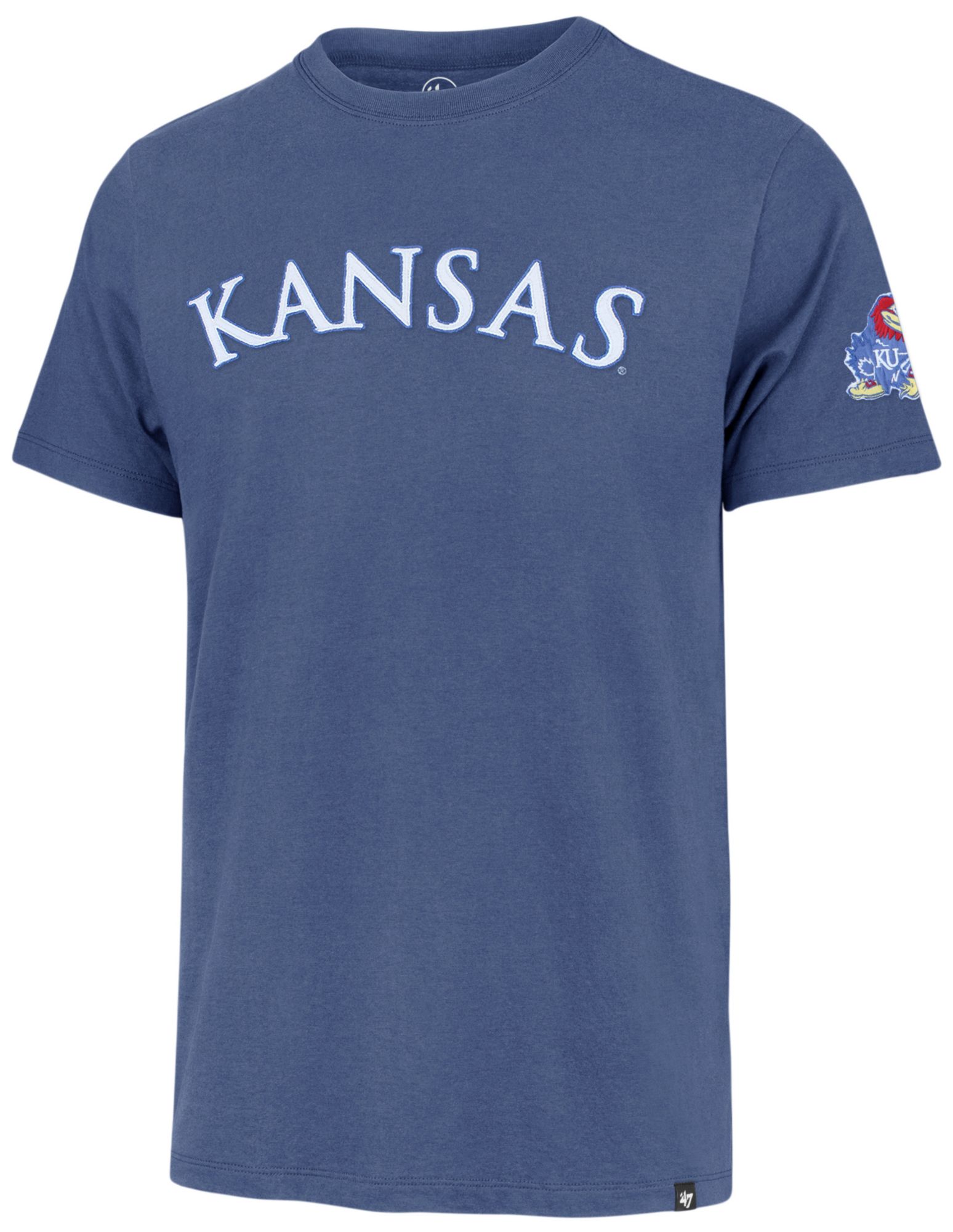 '47 Men's Kansas Jayhawks Cadet Blue Franklin Fieldhouse T-Shirt