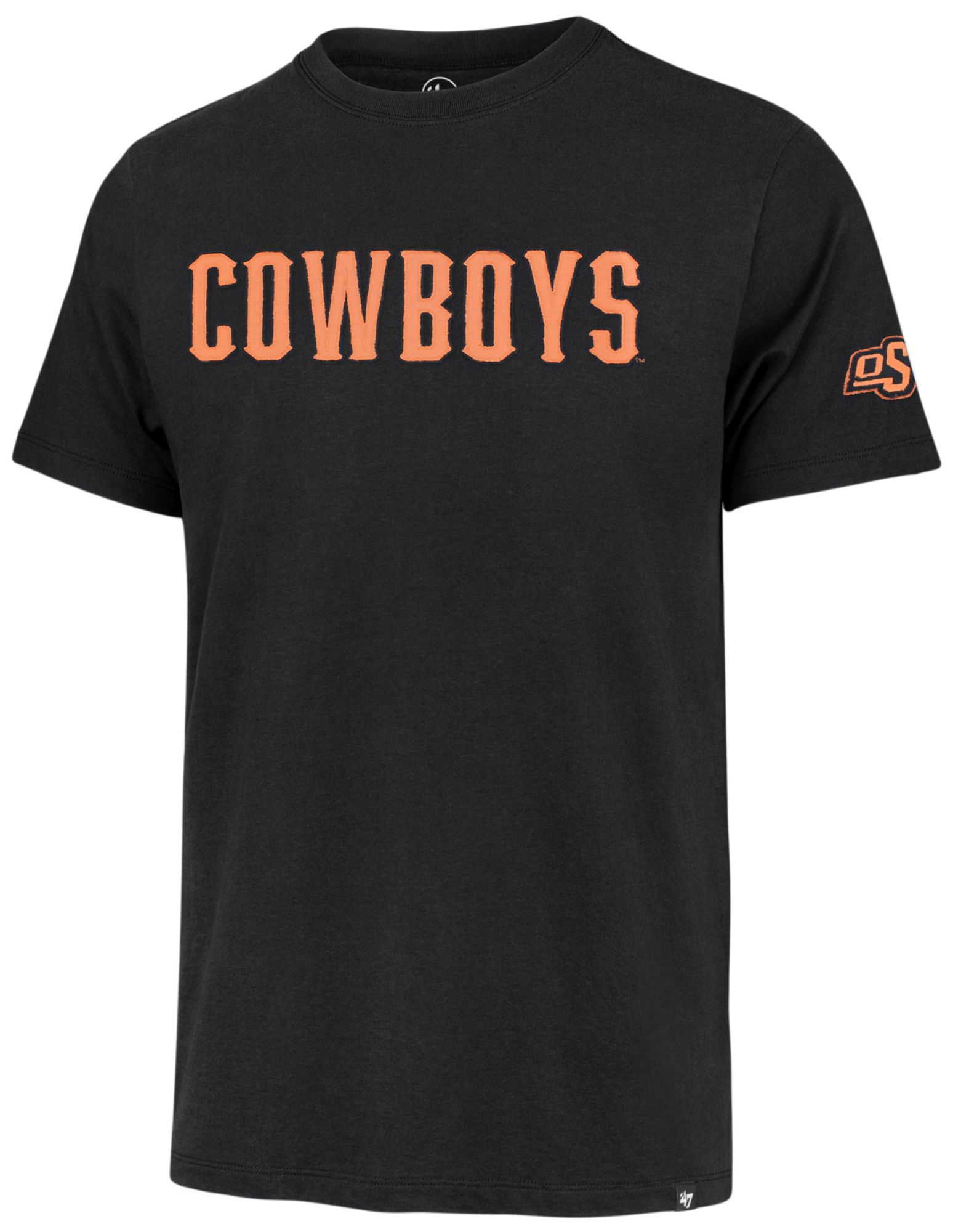 '47 Men's Oklahoma State Cowboys Black Franklin Fieldhouse T-Shirt
