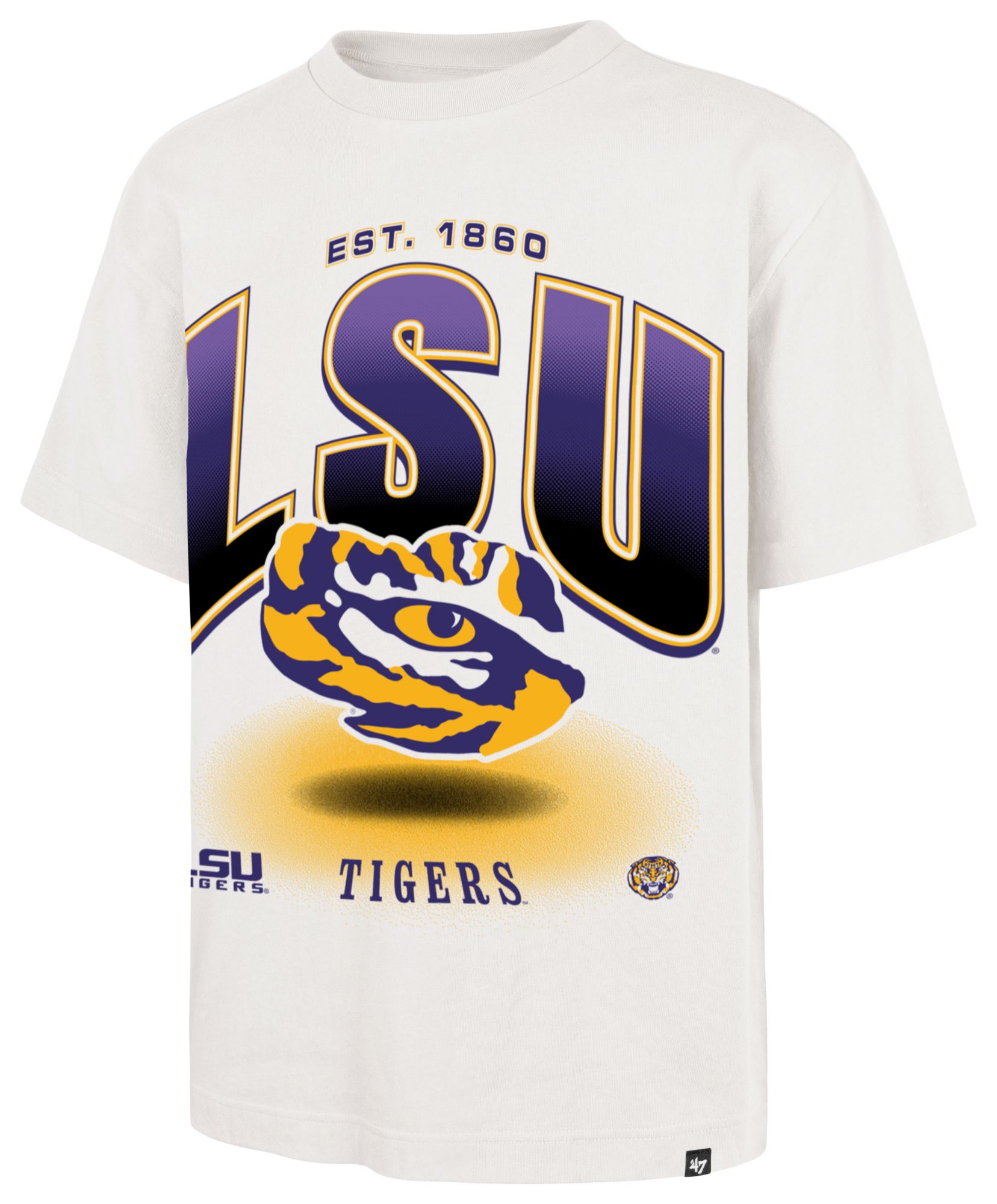'47 Men's LSU Tigers Sandstone Flex Foundation T-Shirt