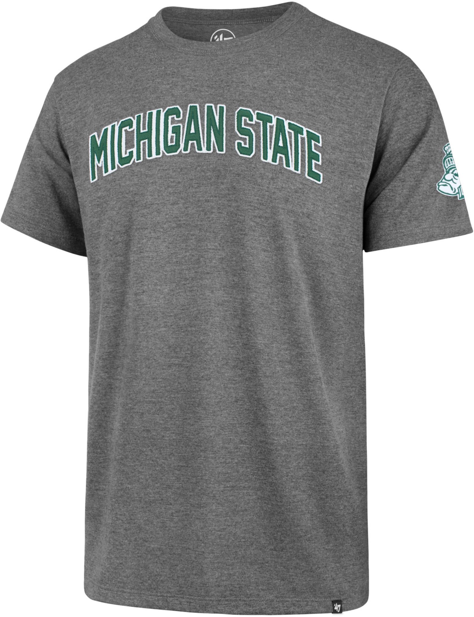'47 Men's Michigan State Spartans Slate Grey Franklin Fieldhouse T-Shirt