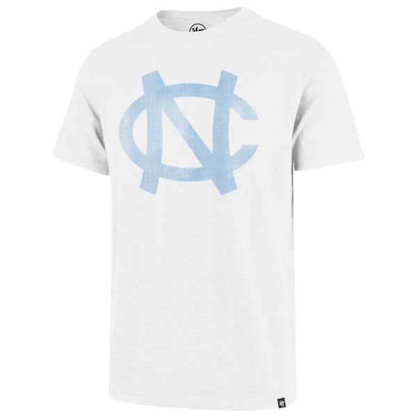 '47 Men's North Carolina Tar Heels White Wash Grit Scrum T-Shirt