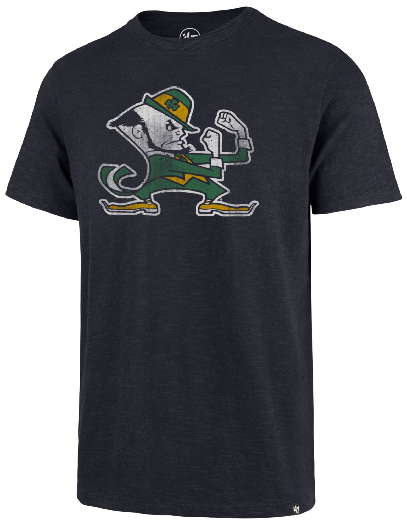 '47 Men's Notre Dame Fighting Irish Navy Grit Scrum T-Shirt