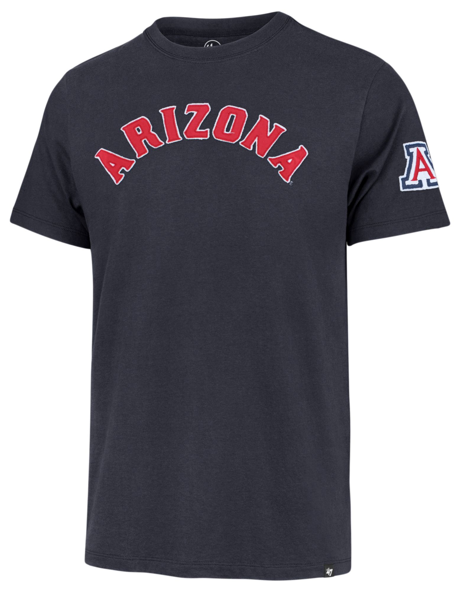 '47 Men's Arizona Wildcats Atlas Blue Franklin Fieldhouse T-Shirt
