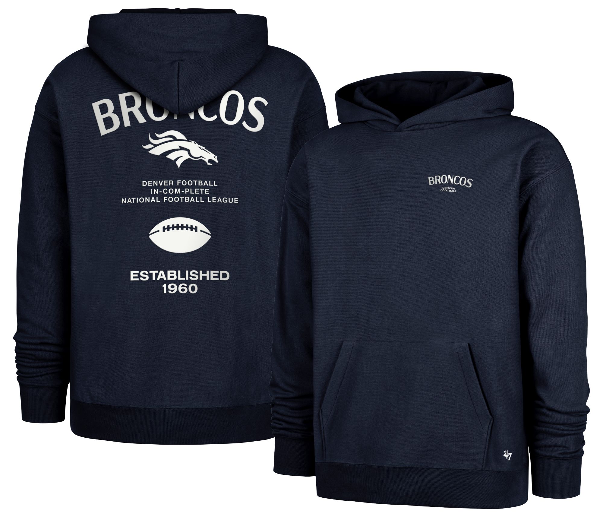 '47 Men's Denver Broncos Constantine Foundation Hoodie