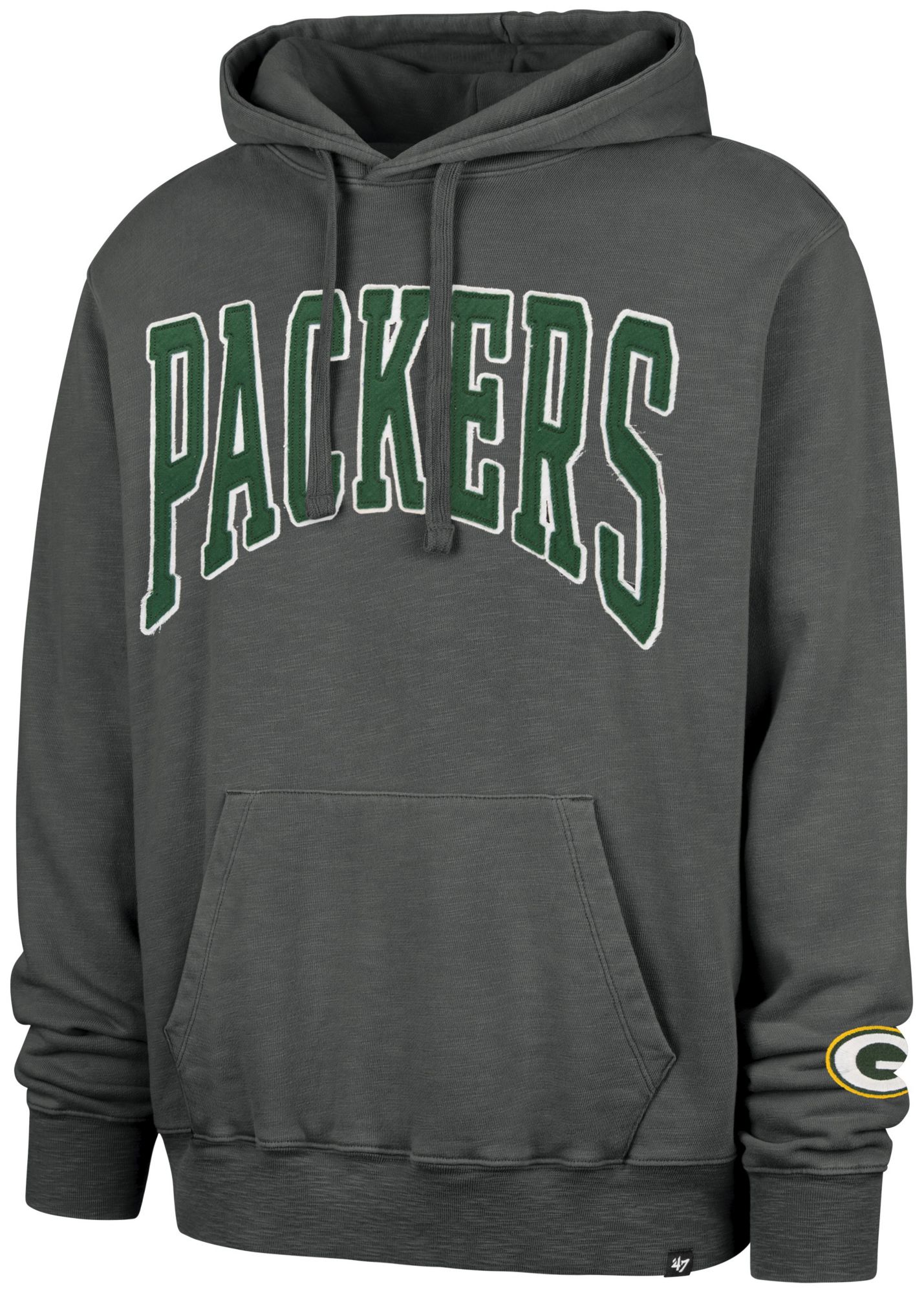 '47 Men's Green Bay Packers Coal Groton Hoodie