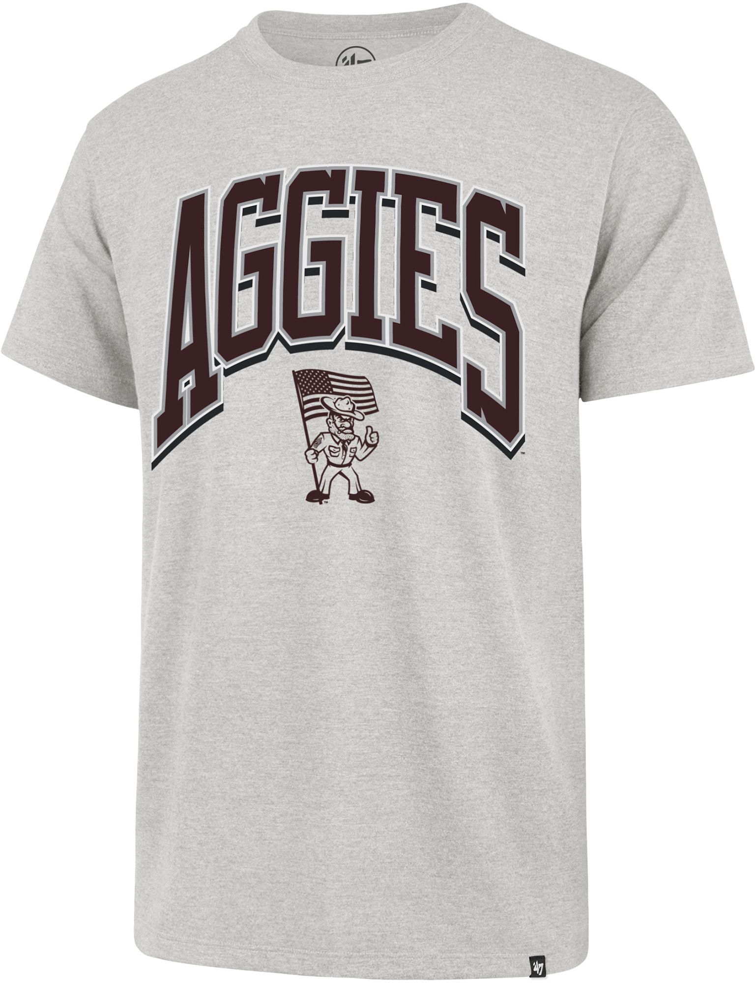 '47 Adult Texas A&amp;M Aggies Ol' Sarge Flag Walk Tall T-Shirt