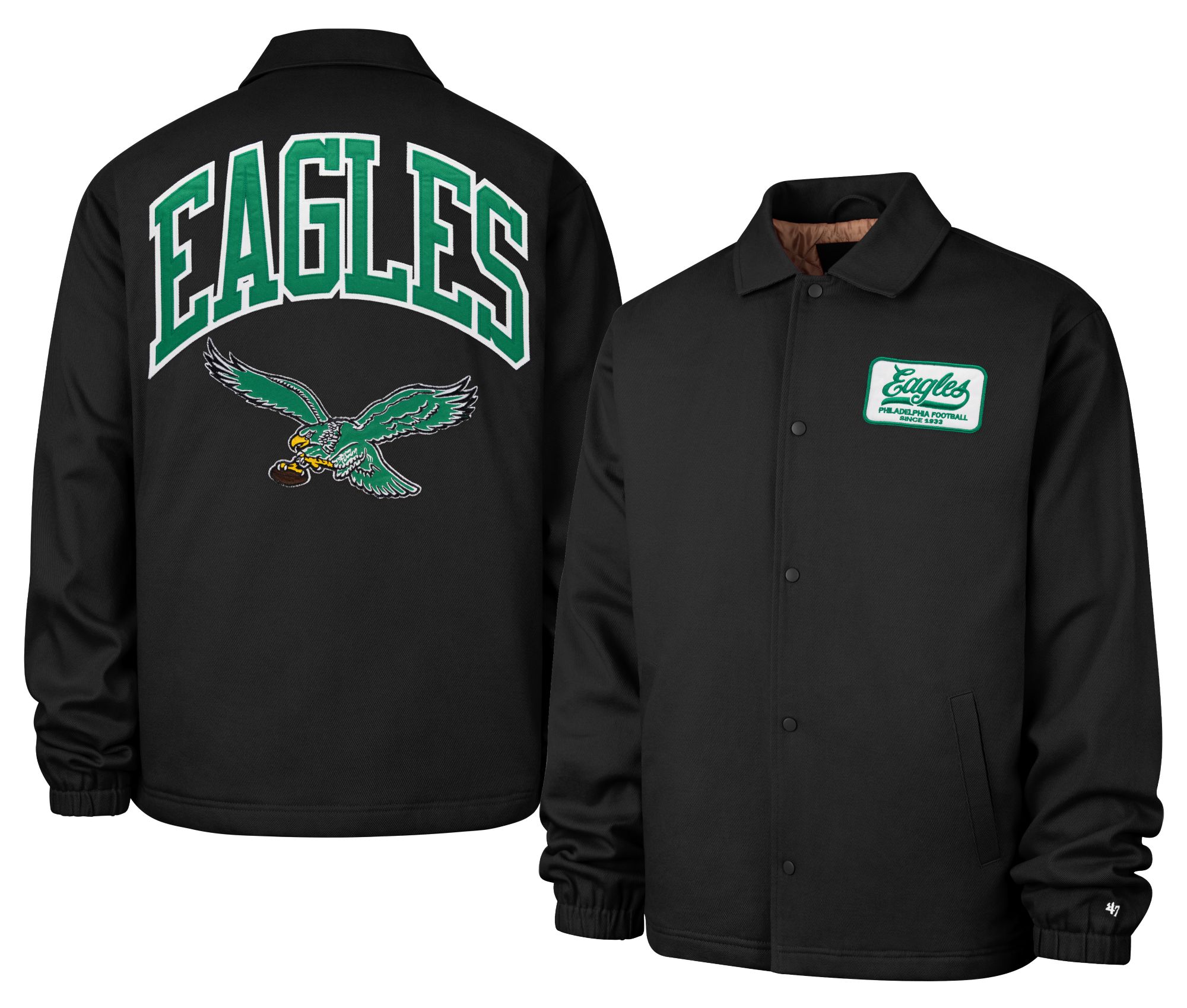 '47 Men's Philadelphia Eagles Retread Coaches Jacket
