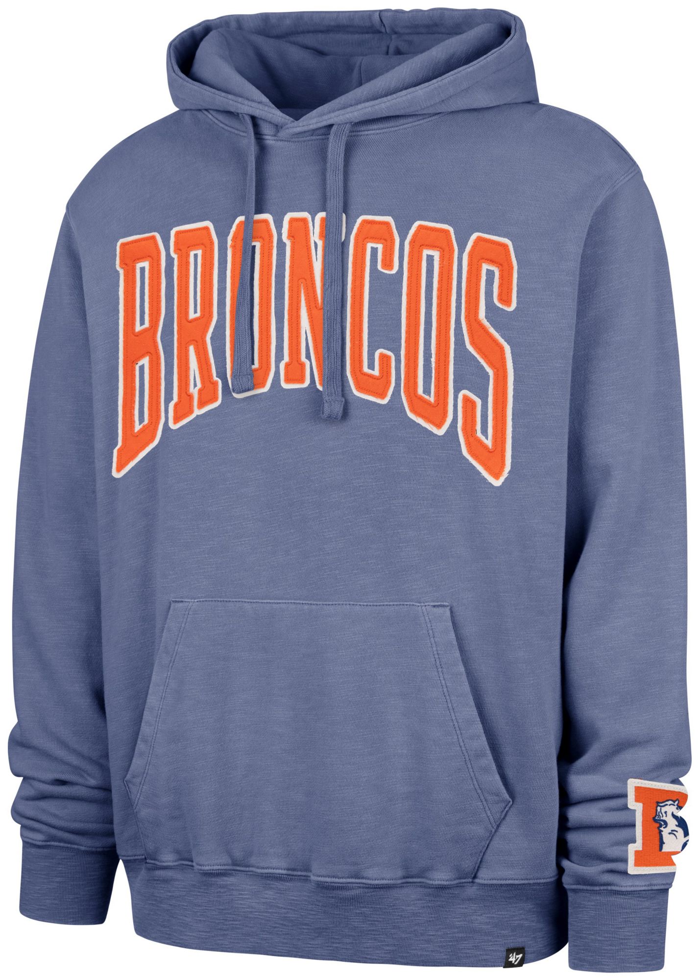 '47 Men's Denver Broncos Blue Groton Hoodie
