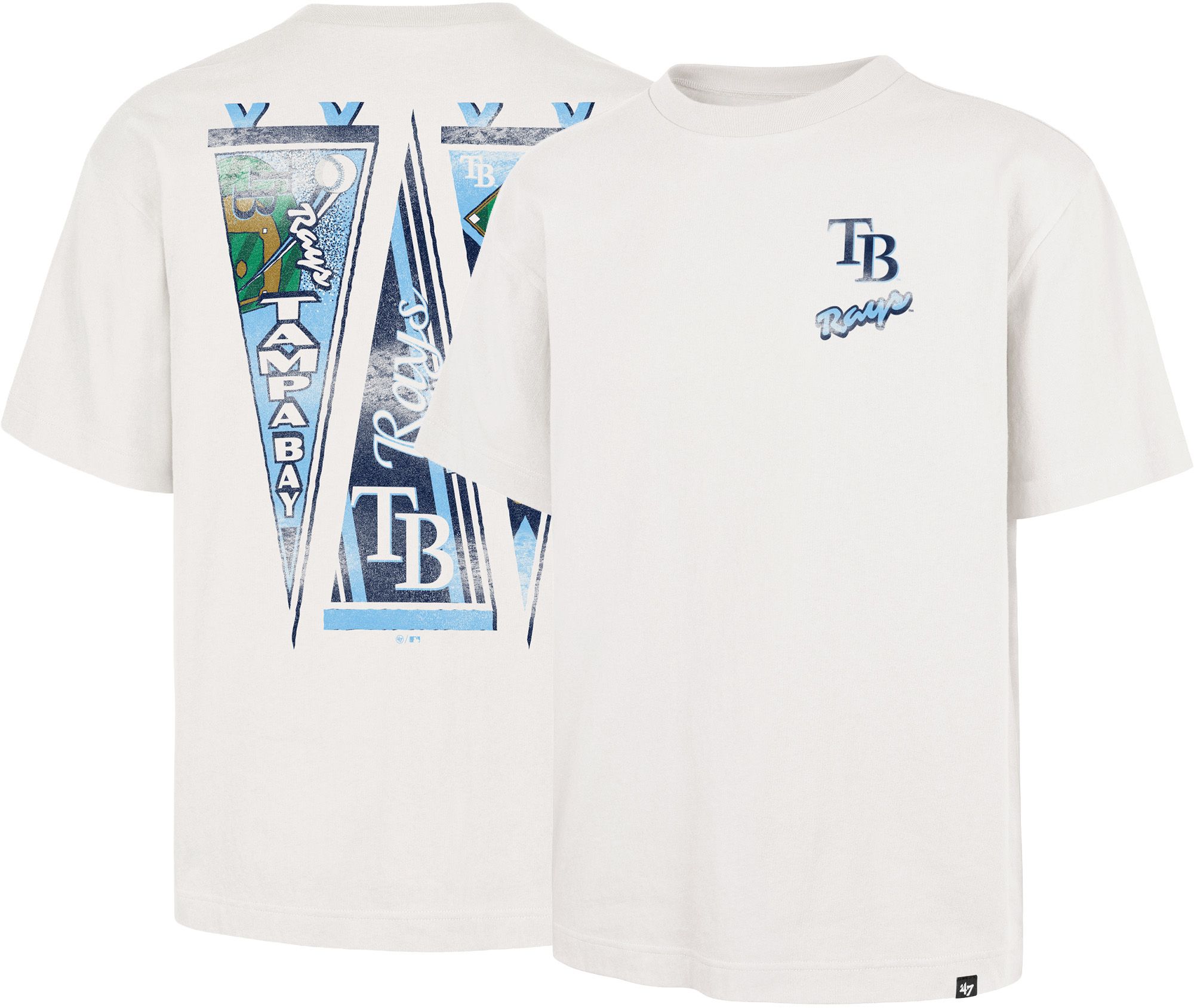 '47 Men's Tampa Bay Rays Pennants Foundation T-Shirt