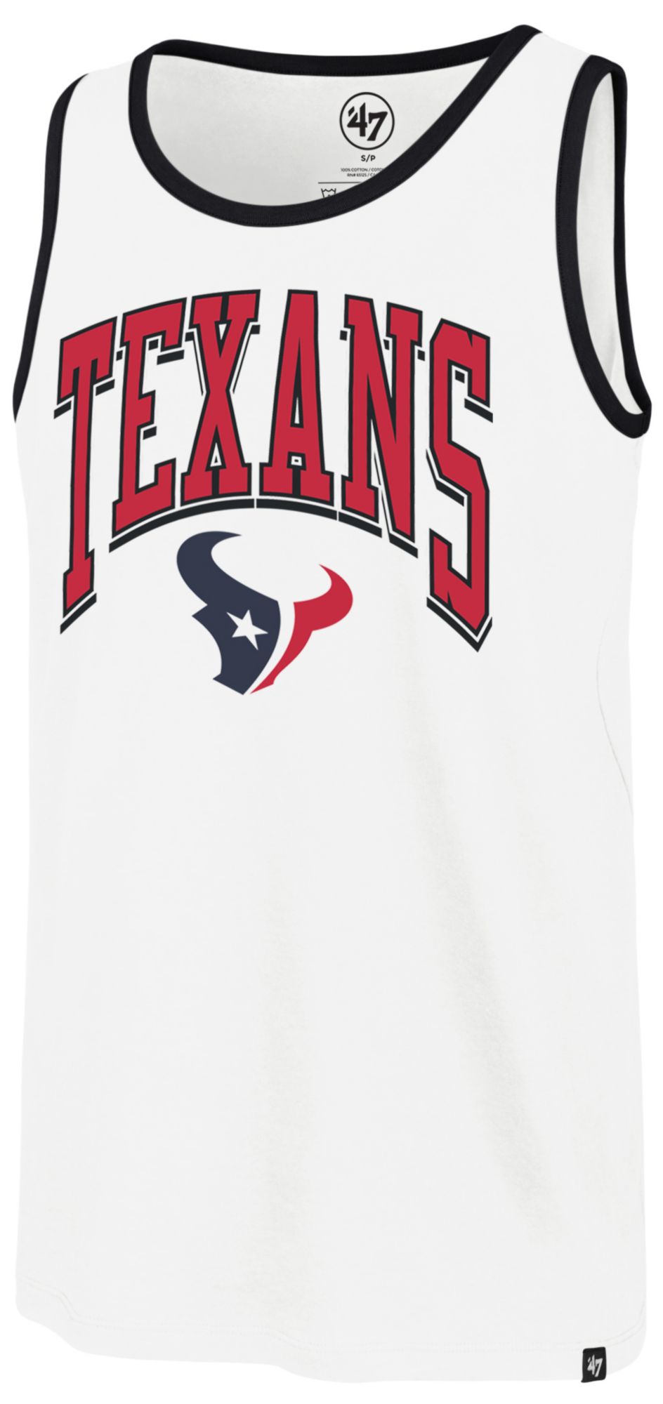 '47 Men's Houston Texans Sandstone Arch Tank Top