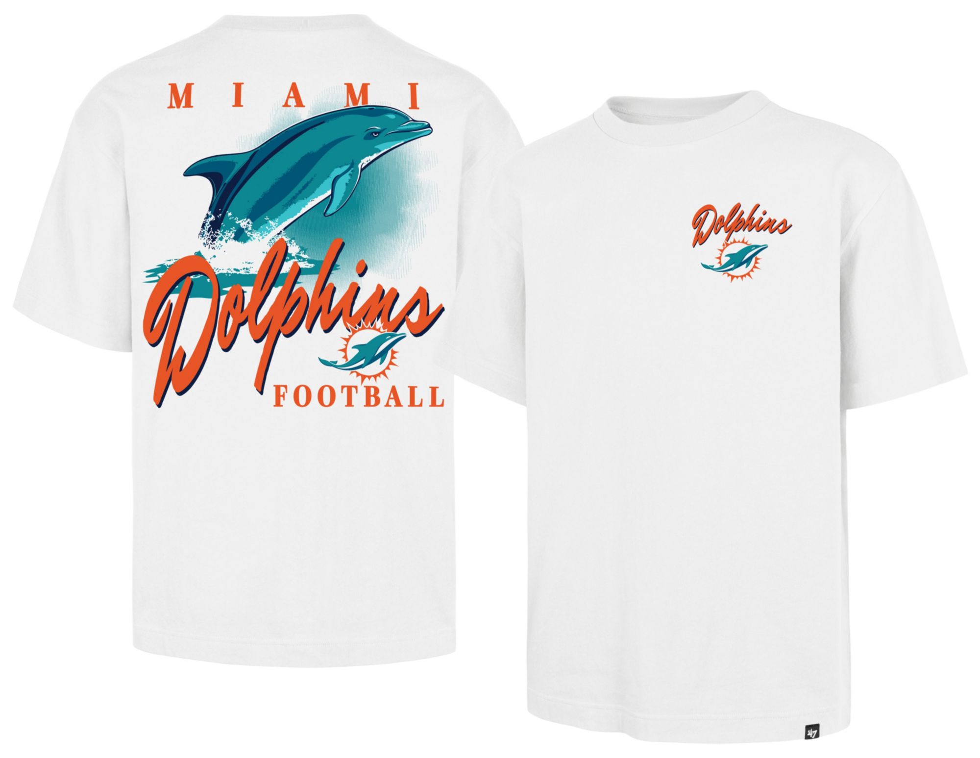'47 Adult Miami Dolphins Backer Foundation T-Shirt