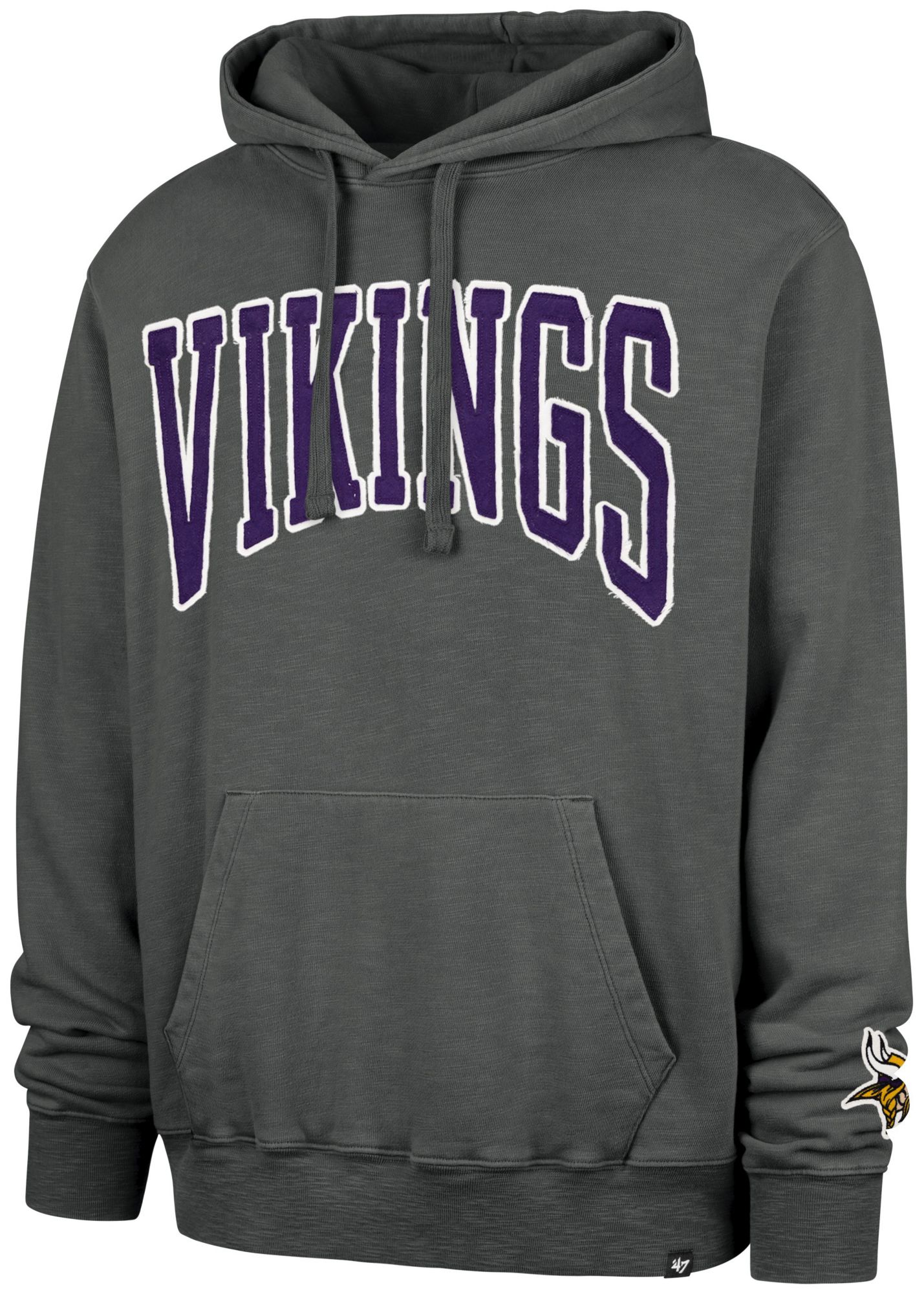 '47 Men's Minnesota Vikings Coal Groton Hoodie