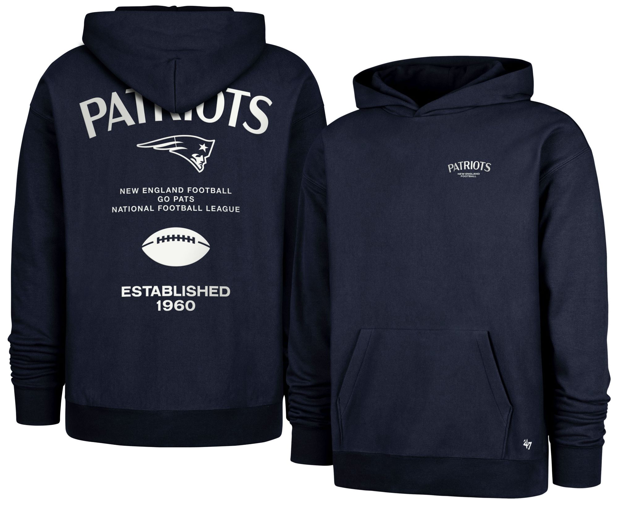 '47 Men's New England Patriots Constantine Foundation Hoodie