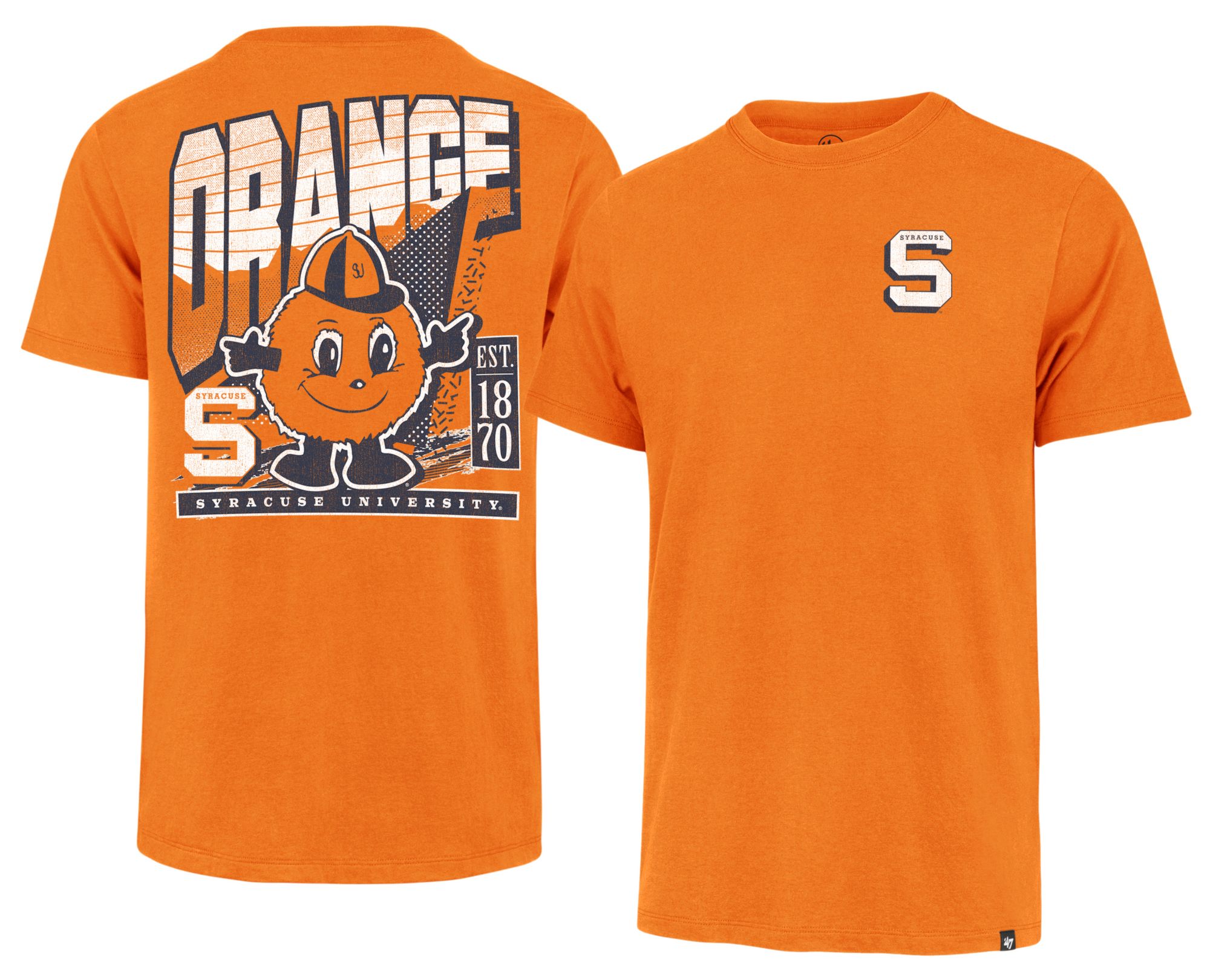 '47 Men's Syracuse Orange Signal Orange Reppin' T-Shirt