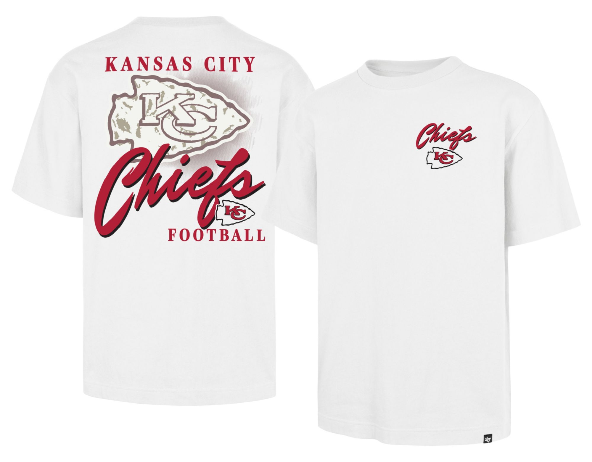'47 Adult Kansas City Chiefs Backer Foundation T-Shirt