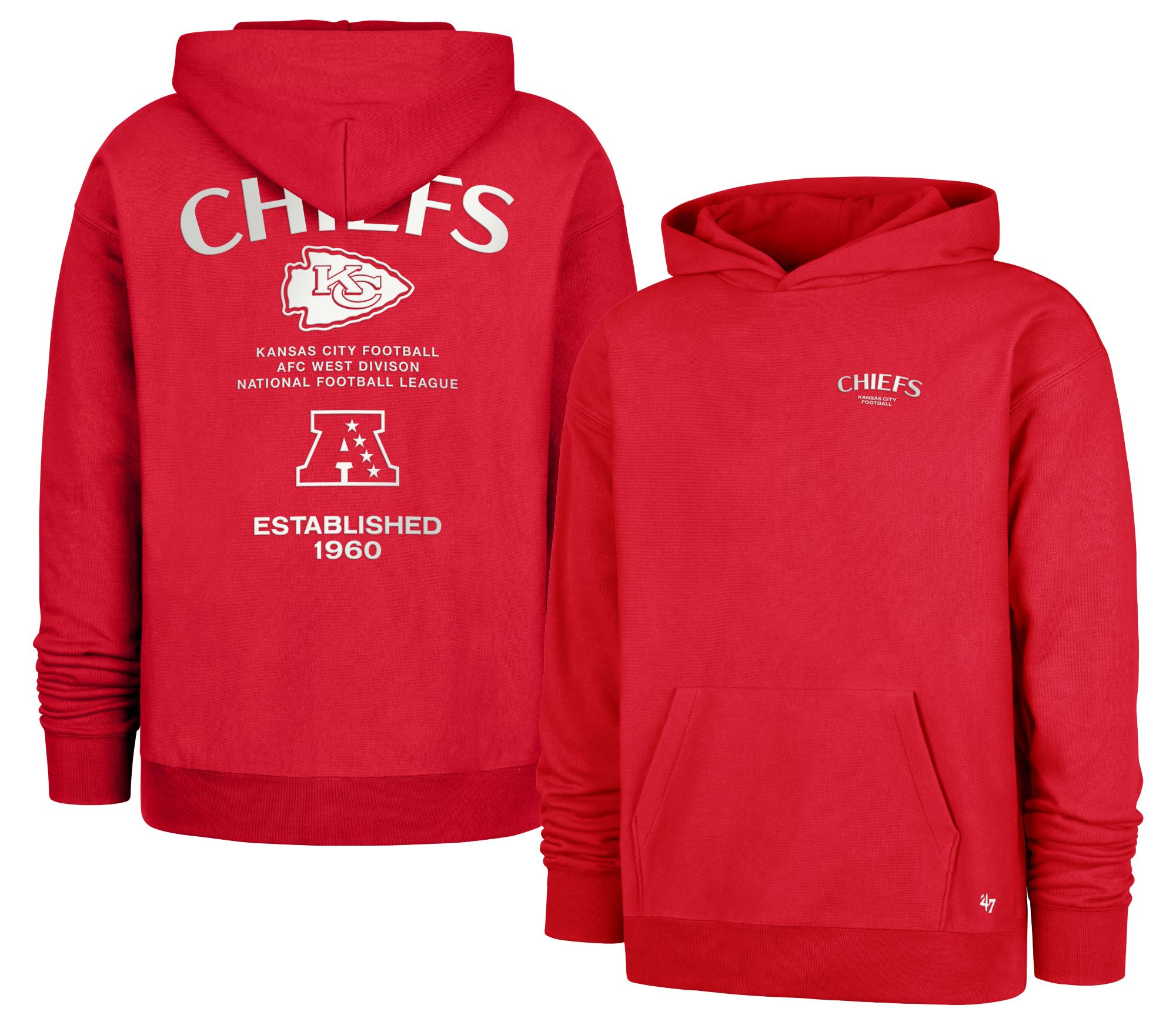 '47 Men's Kansas City Chiefs Constantine Foundation Hoodie