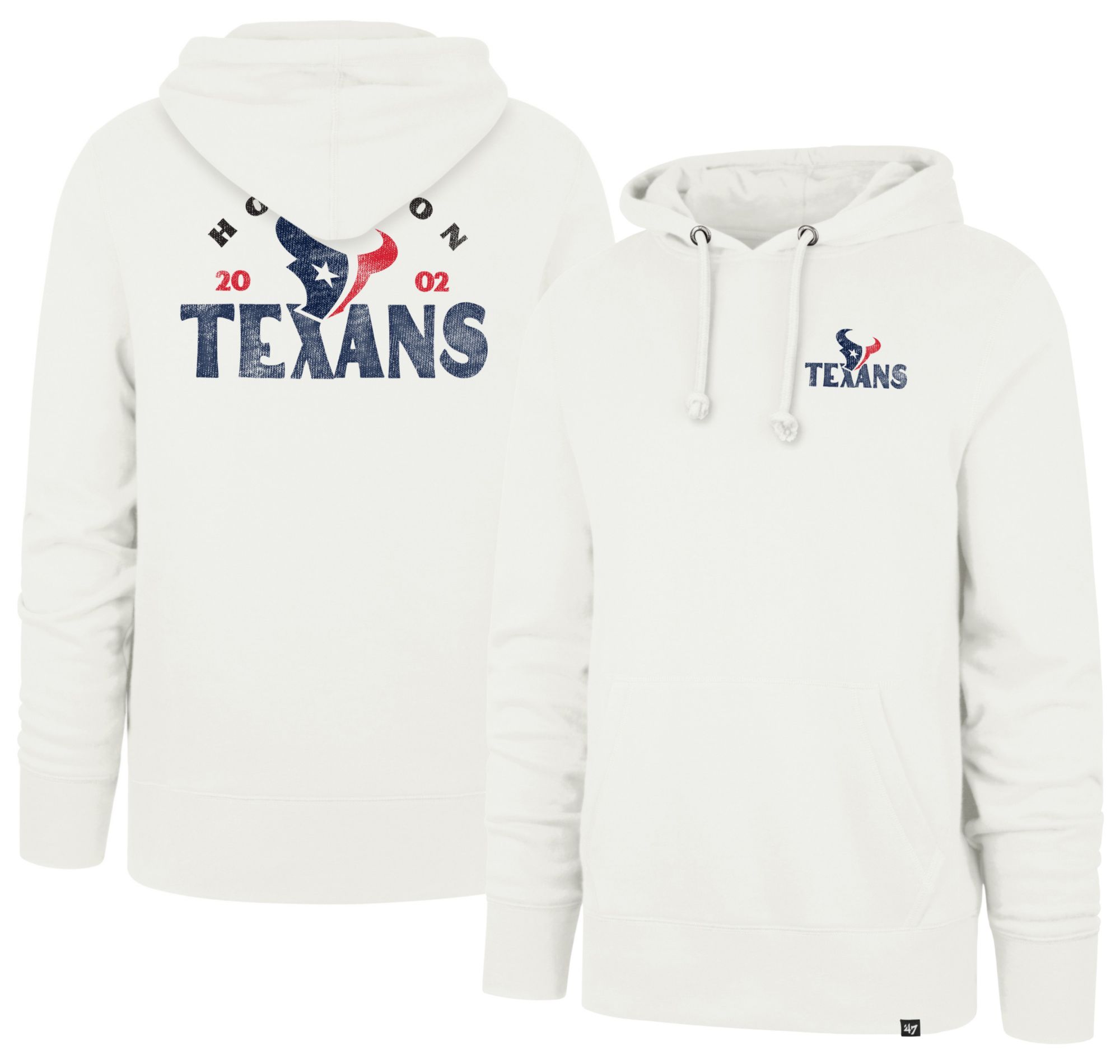 '47 Men's Houston Texans Arcitext Headline Hoodie