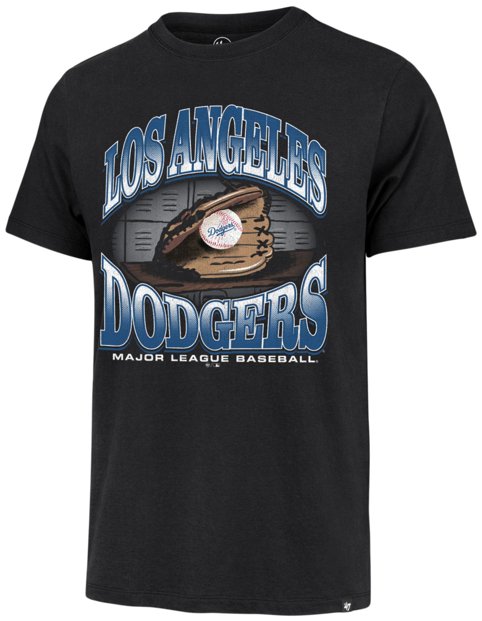 '47 Men's Los Angeles Dodgers Black Regional Franklin T-Shirt