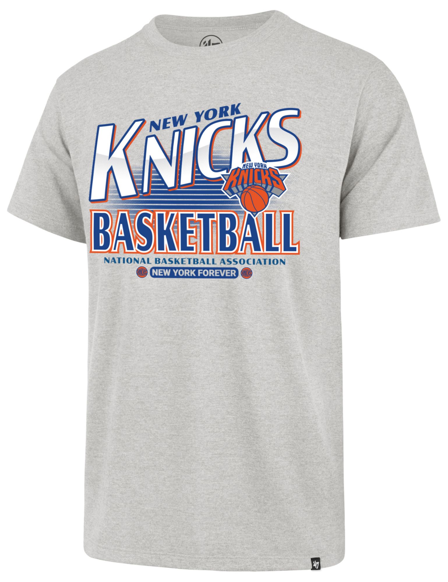 '47 Men's New York Knicks Grey Regional Franklin T-Shirt