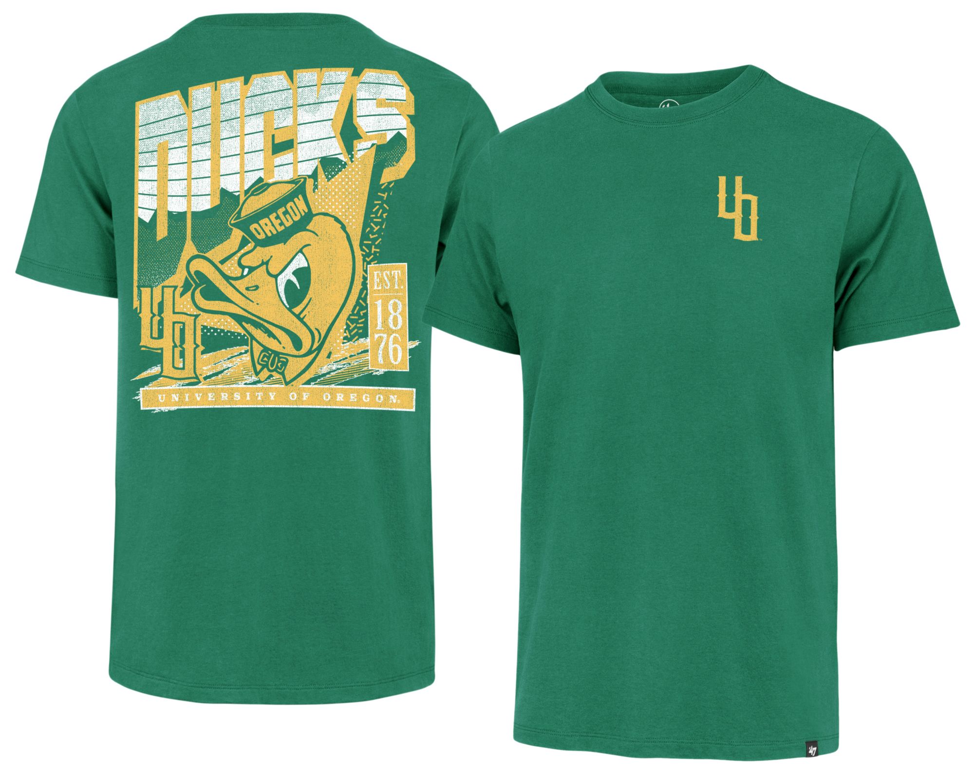 '47 Men's Oregon Ducks Orchard Green Reppin' T-Shirt