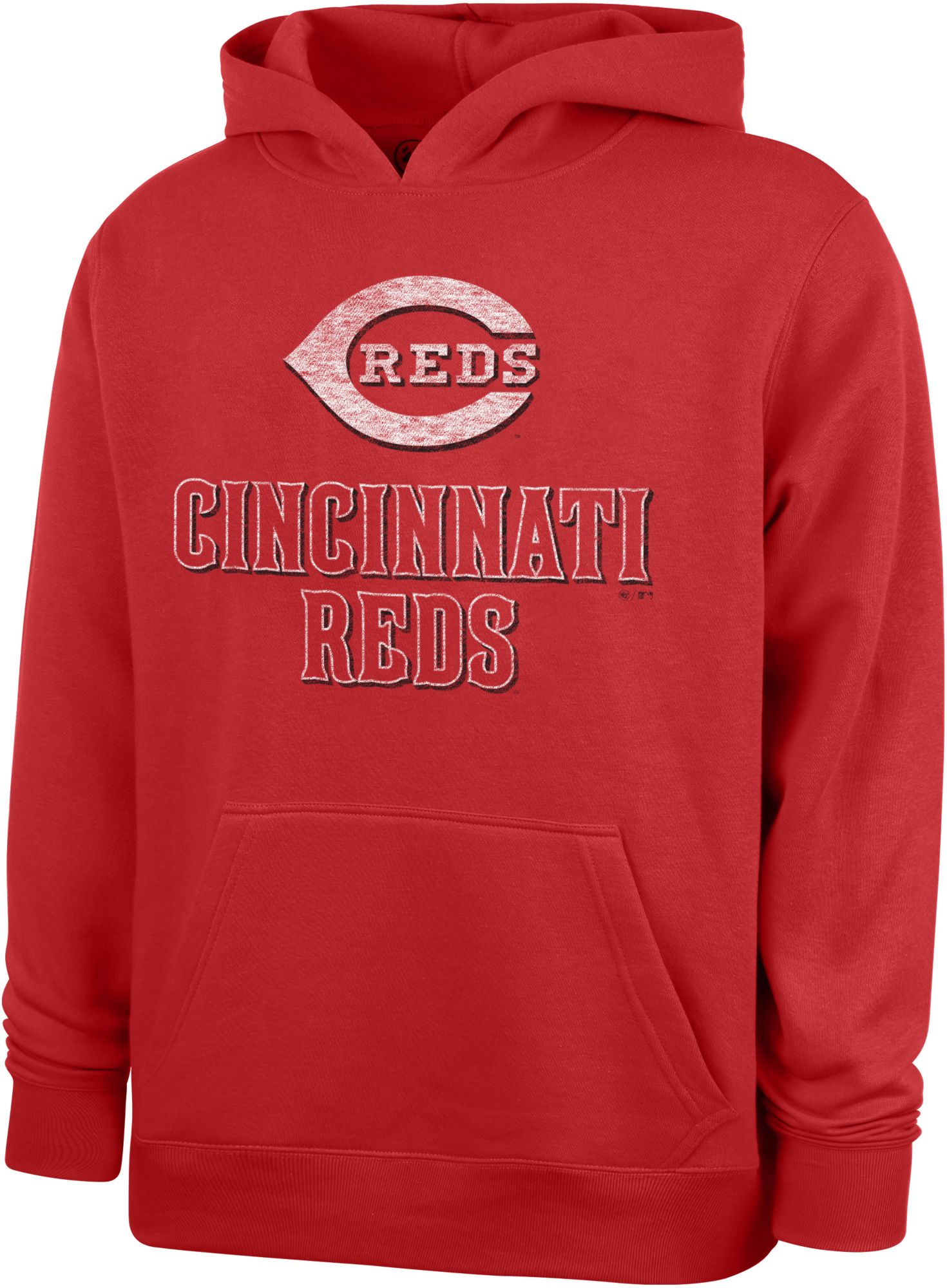 '47 Men's Cincinnati Reds Replay Hoodie