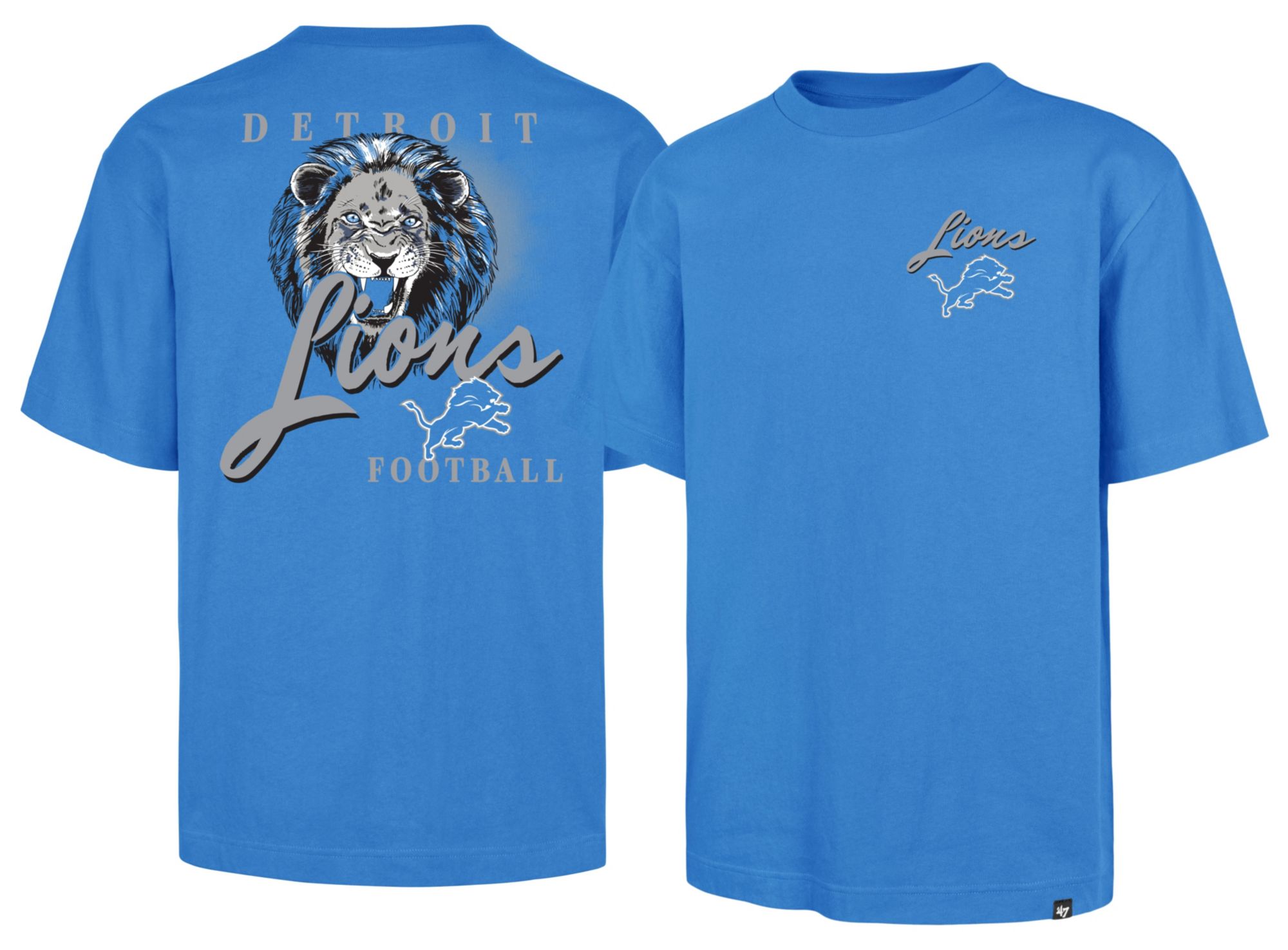 '47 Adult Detroit Lions Backer Foundation T-Shirt