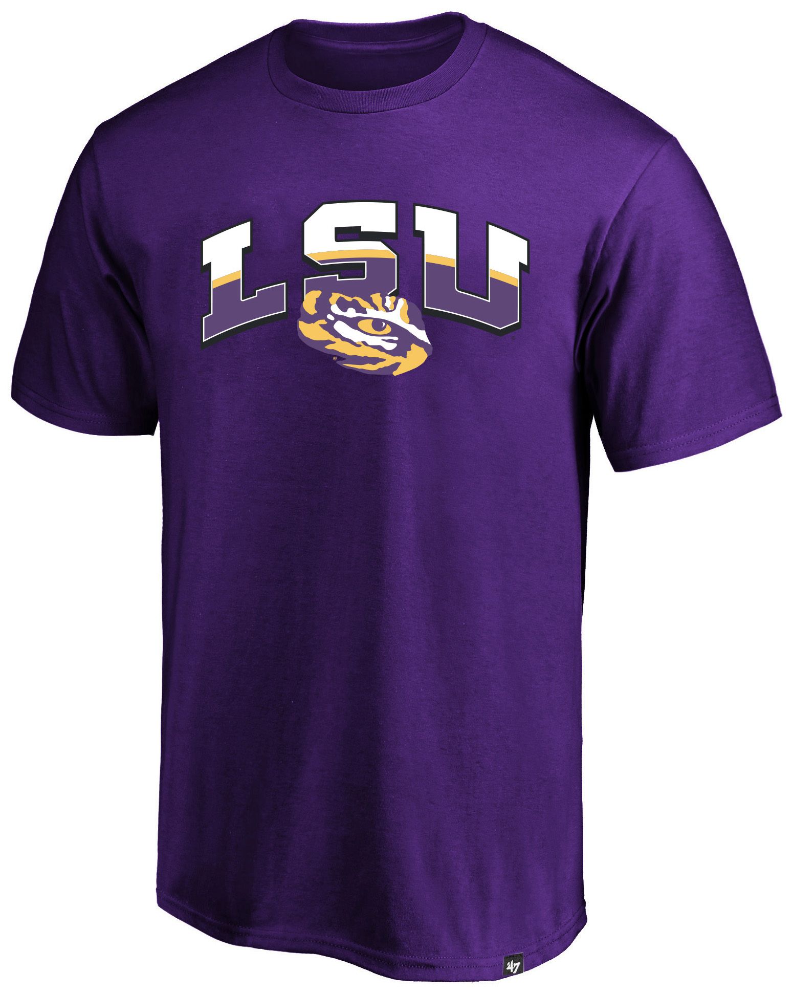 '47 Men's LSU Tigers Purple Big and Tall T-Shirt