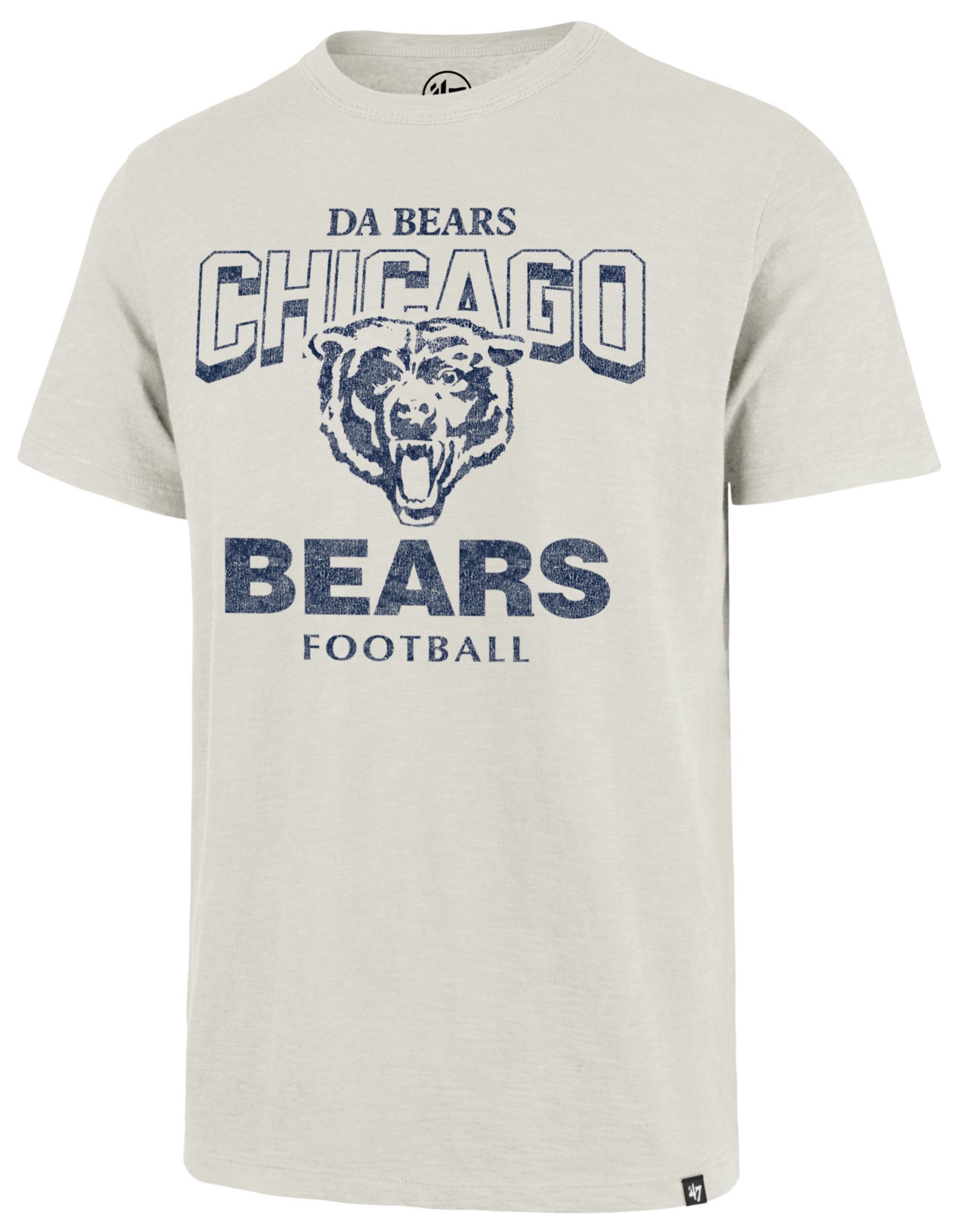 '47 Men's Chicago Bears Sandstone Head On Scrum T-Shirt