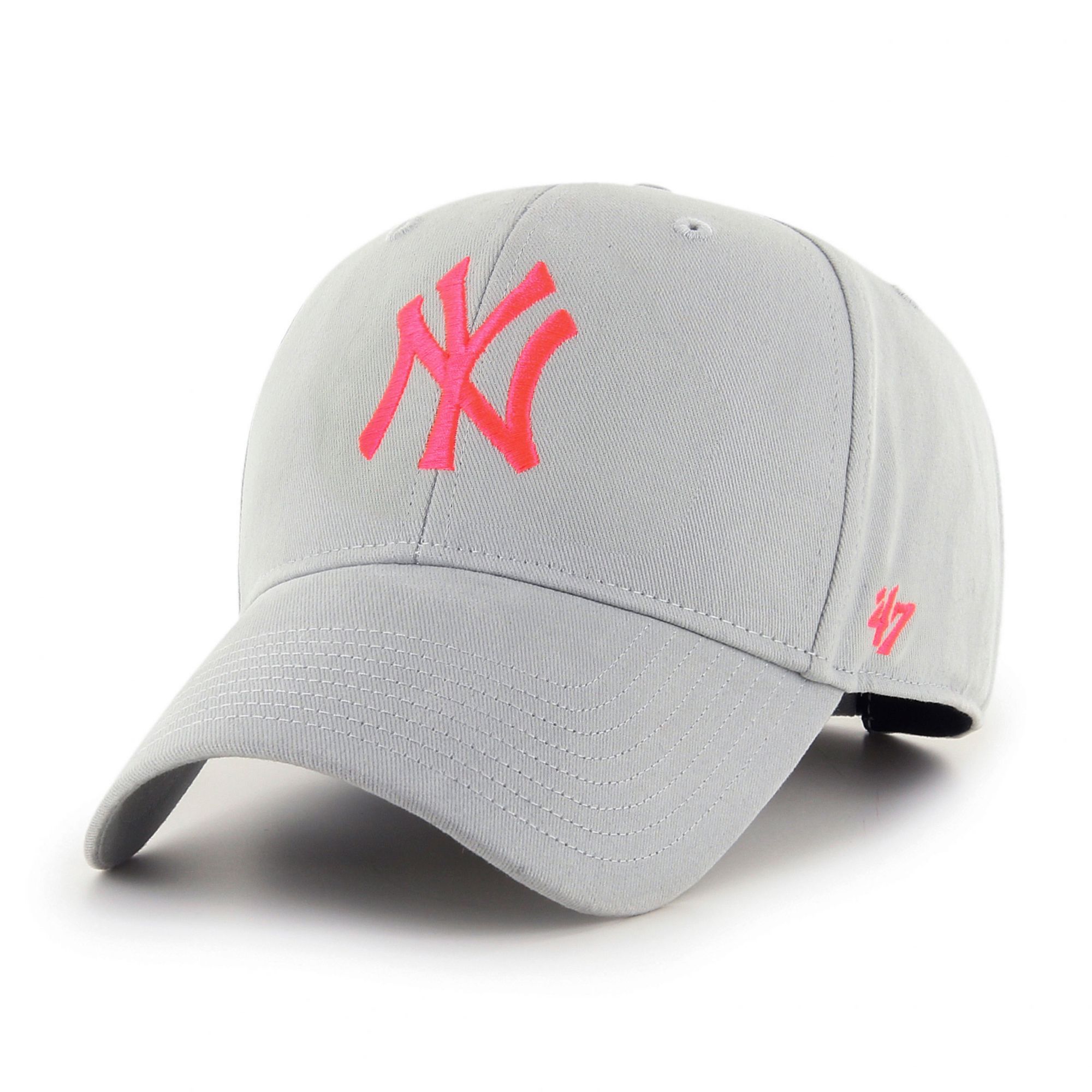 '47 Toddler New York Yankees GreyBasic MVP Adjustable Hat