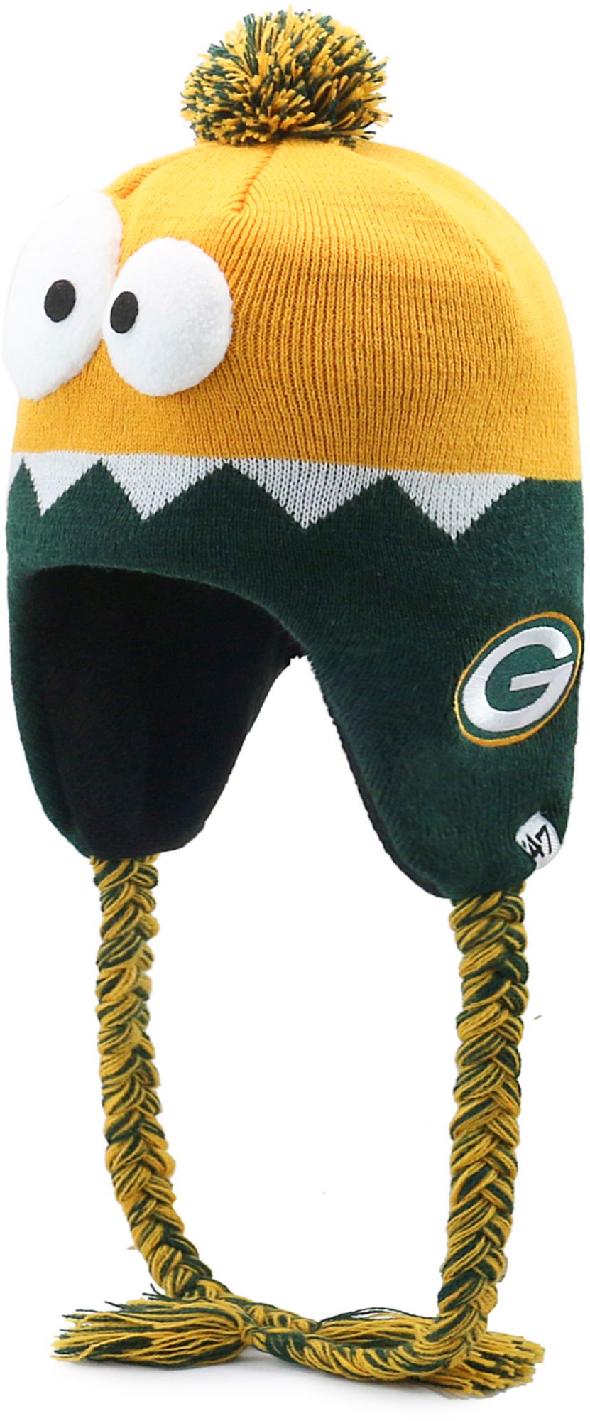 '47 Toddler Green Bay Packers Hammerhead Knit Beanie