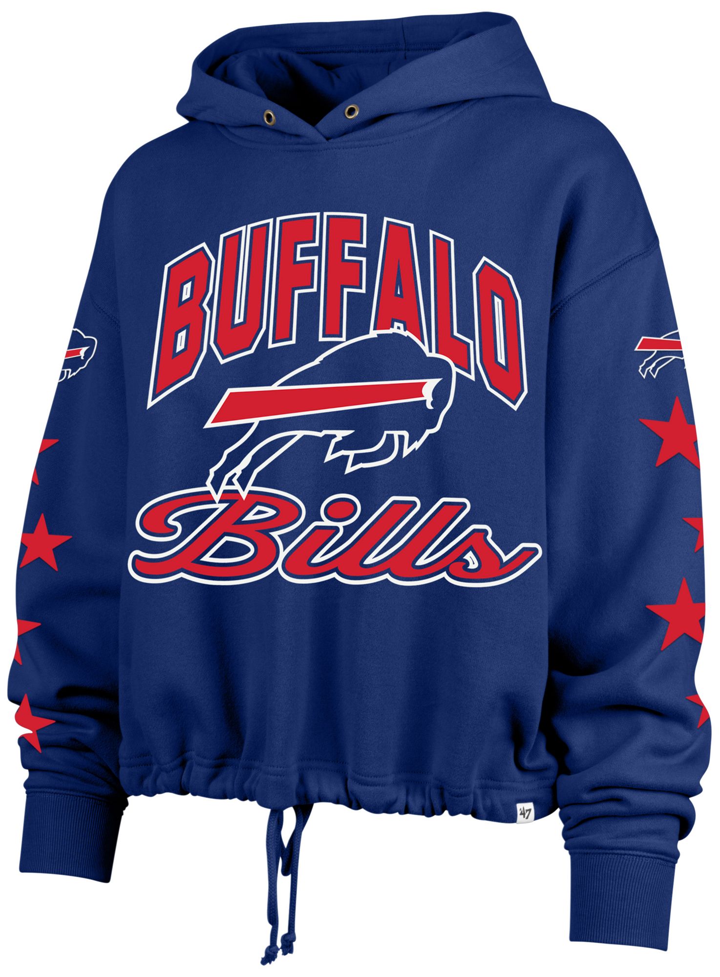 '47 Women's Buffalo Bills Royal Star Venice Hoodie