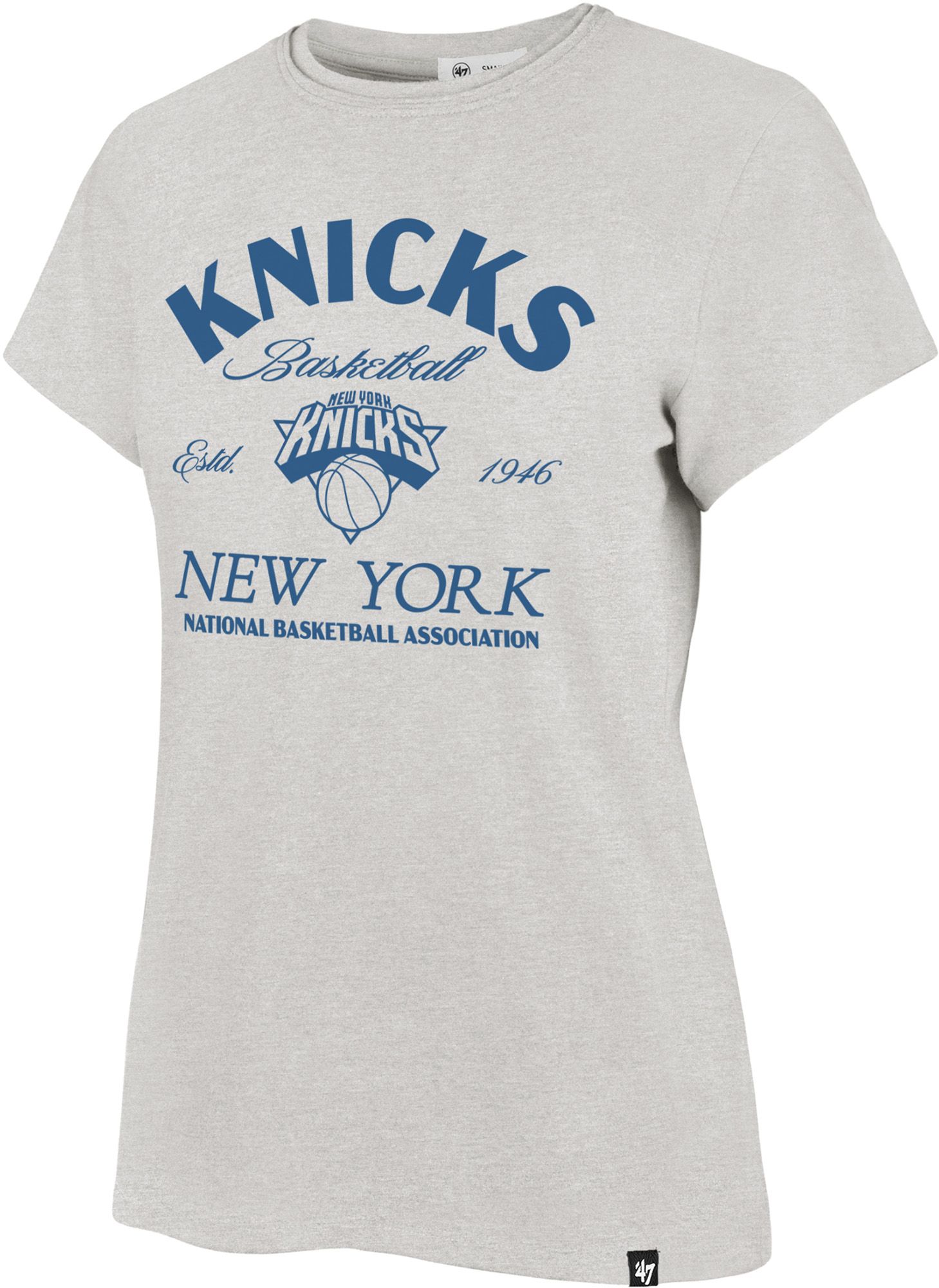'47 Women's New York Knicks Grey Break Free T-Shirt