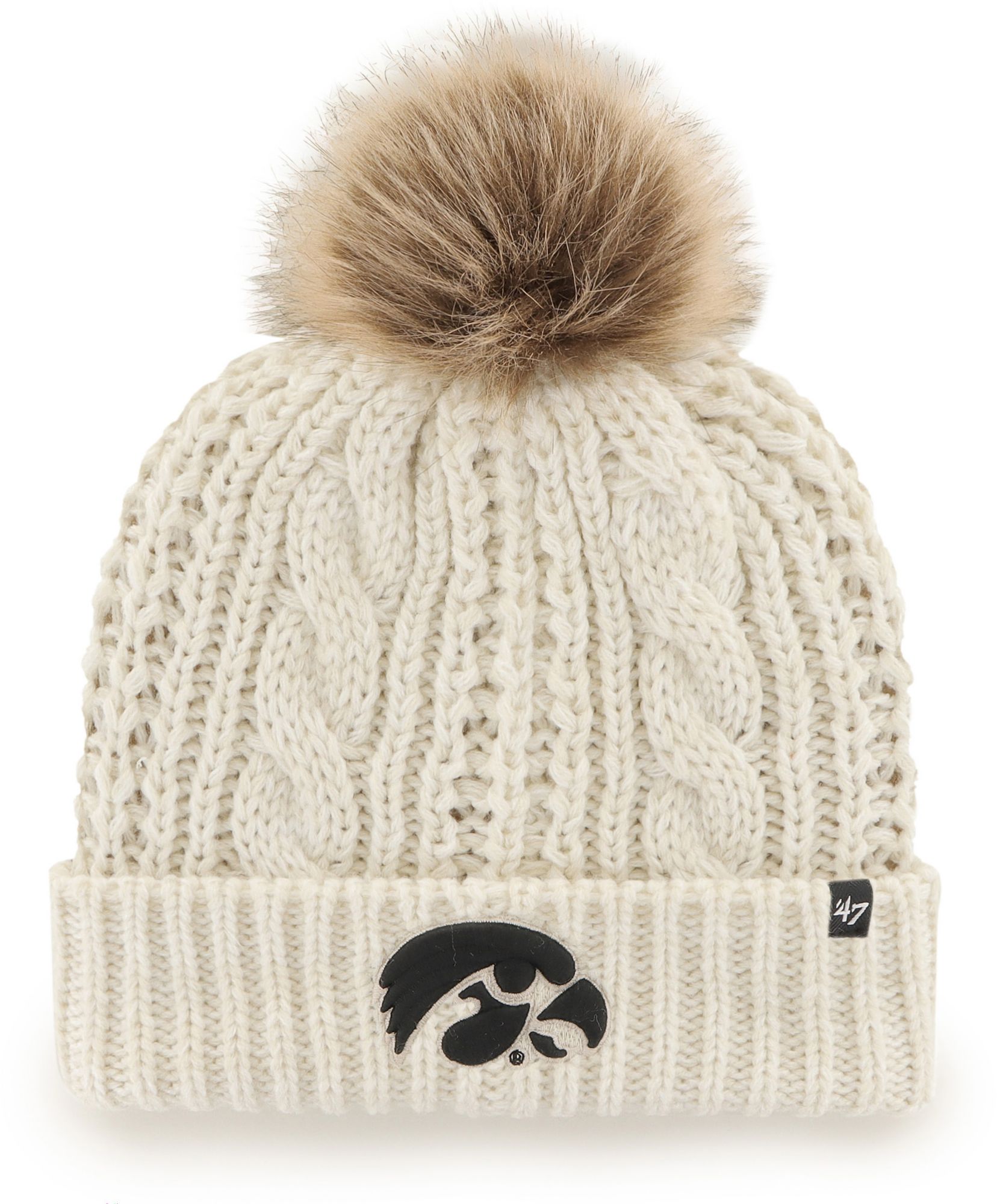 '47 Women's Iowa State Cyclones Meeko Cuffed Knit Pom Beanie