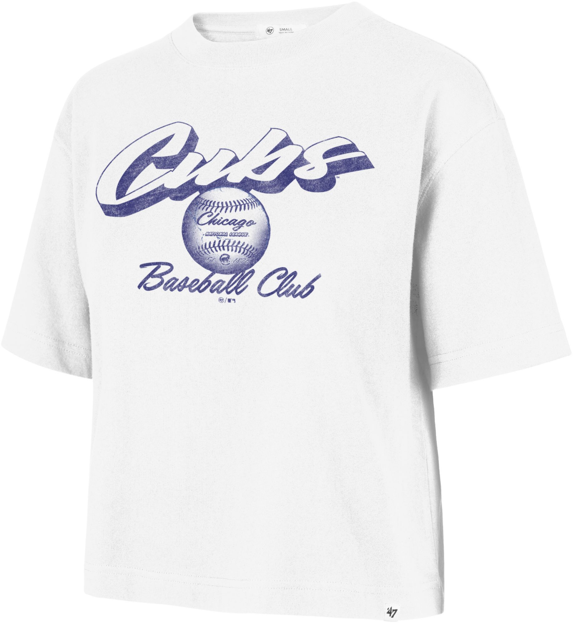 '47 Women's Chicago Cubs City Shale Script T-Shirt