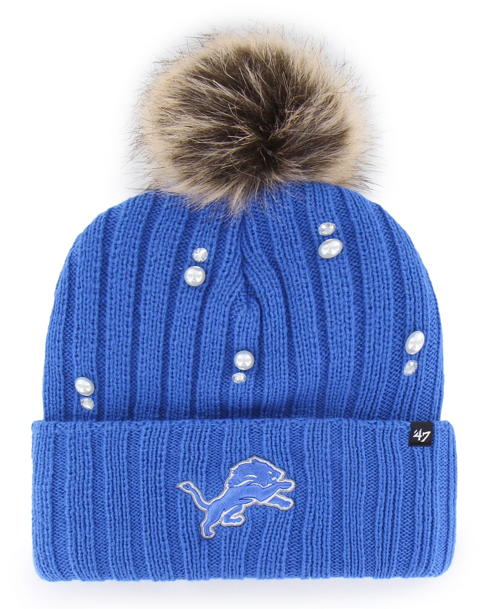 '47 Women's Detroit Lions Pearl Knit Beanie
