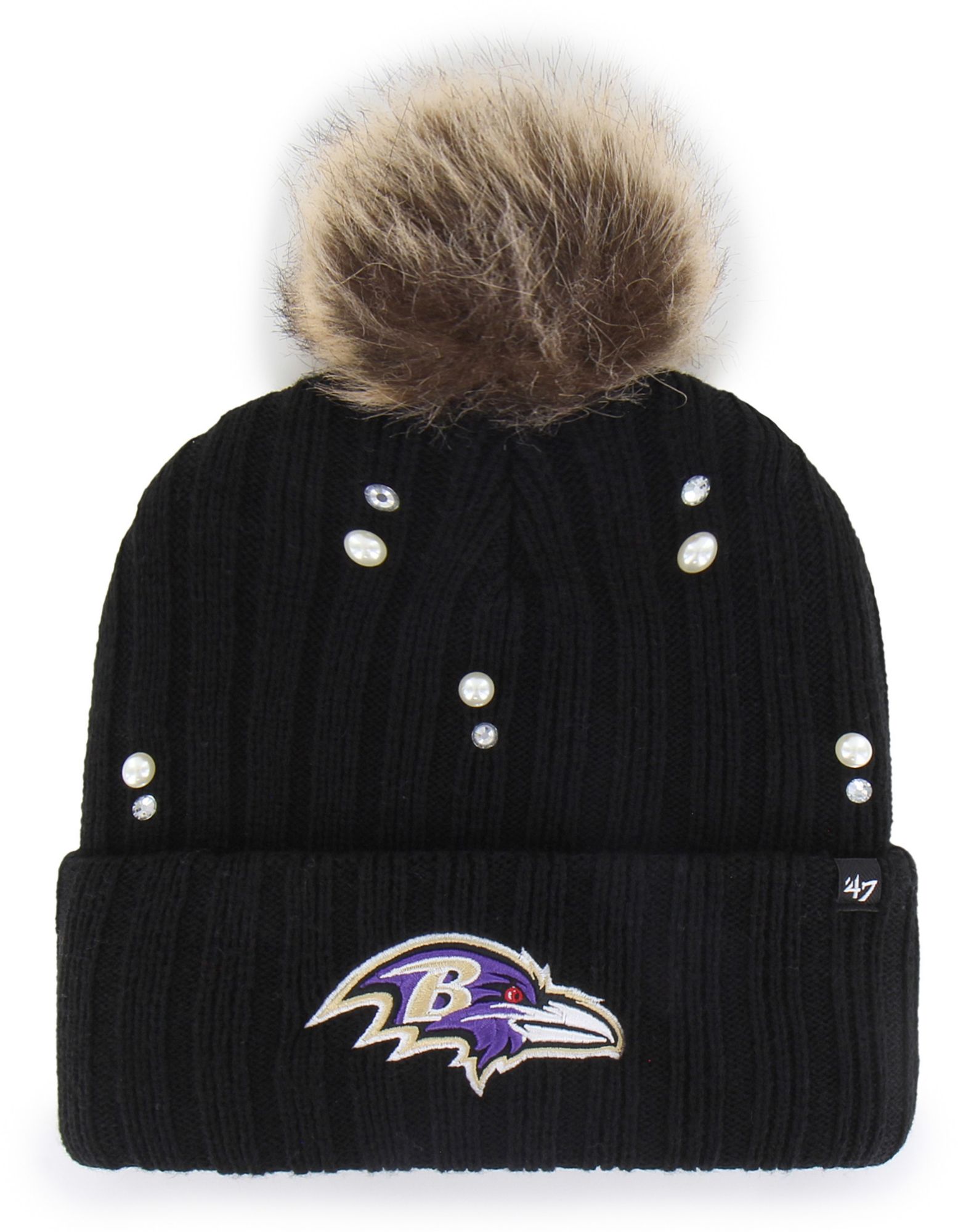 '47 Women's Baltimore Ravens Pearl Knit Beanie