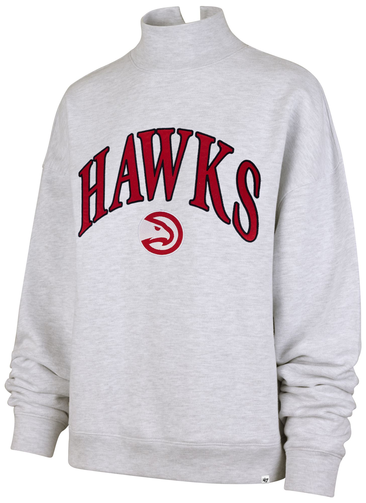 '47 Women's Atlanta Hawks Vintage Mockneck Sweatshirt