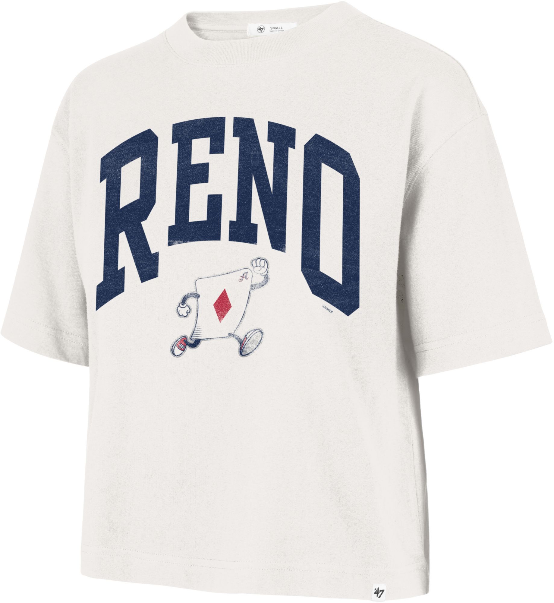 '47 Women's Reno Aces Shale City T-Shirt, XL, White