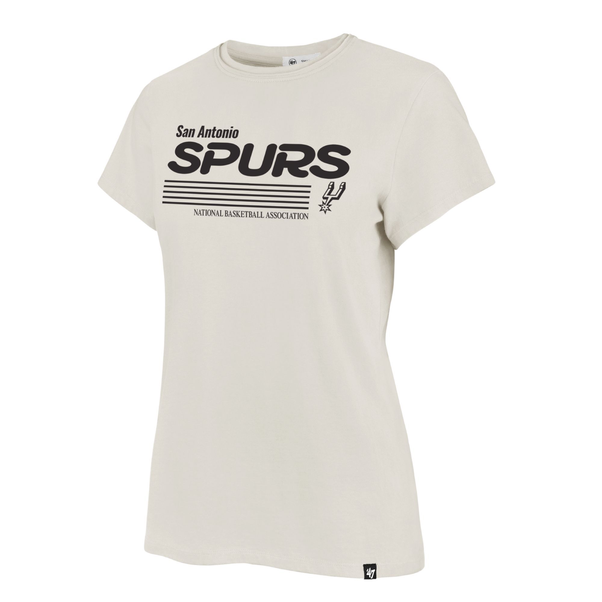 '47 Women's San Antonio Spurs Tan Harmonize Frankie T-Shirt