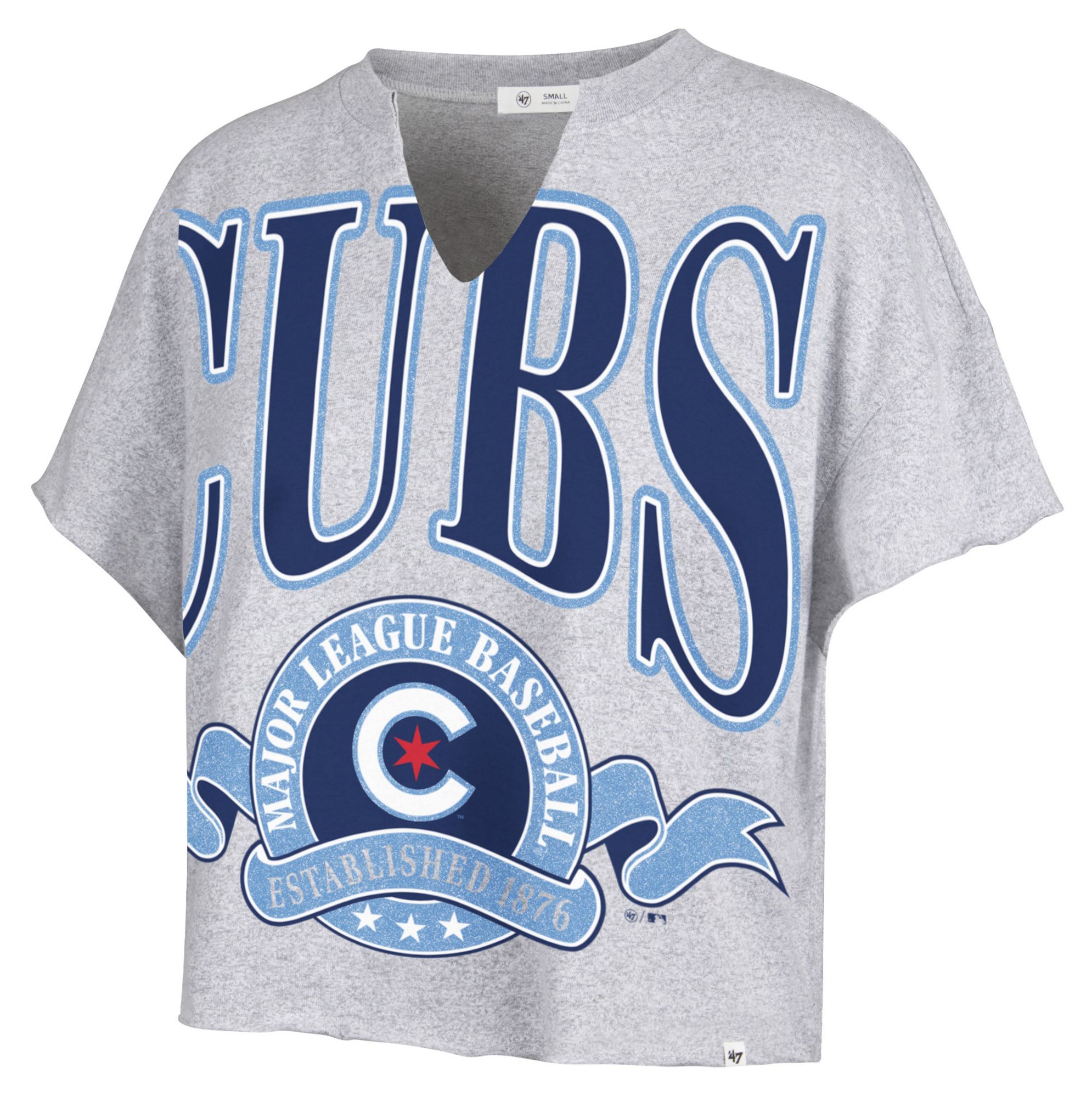 '47 Women's Chicago Cubs Oversized Cooperstown T-Shirt