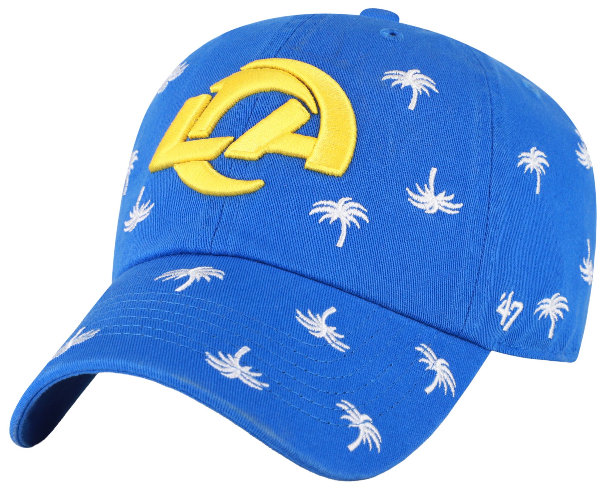'47 Women's Los Angeles Rams Montego Confetti Clean Up Adjustable Hat