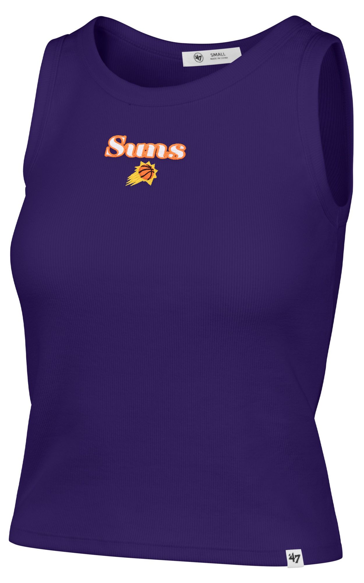 '47 Women's Phoenix Suns Purple Baby Rib Tank Top
