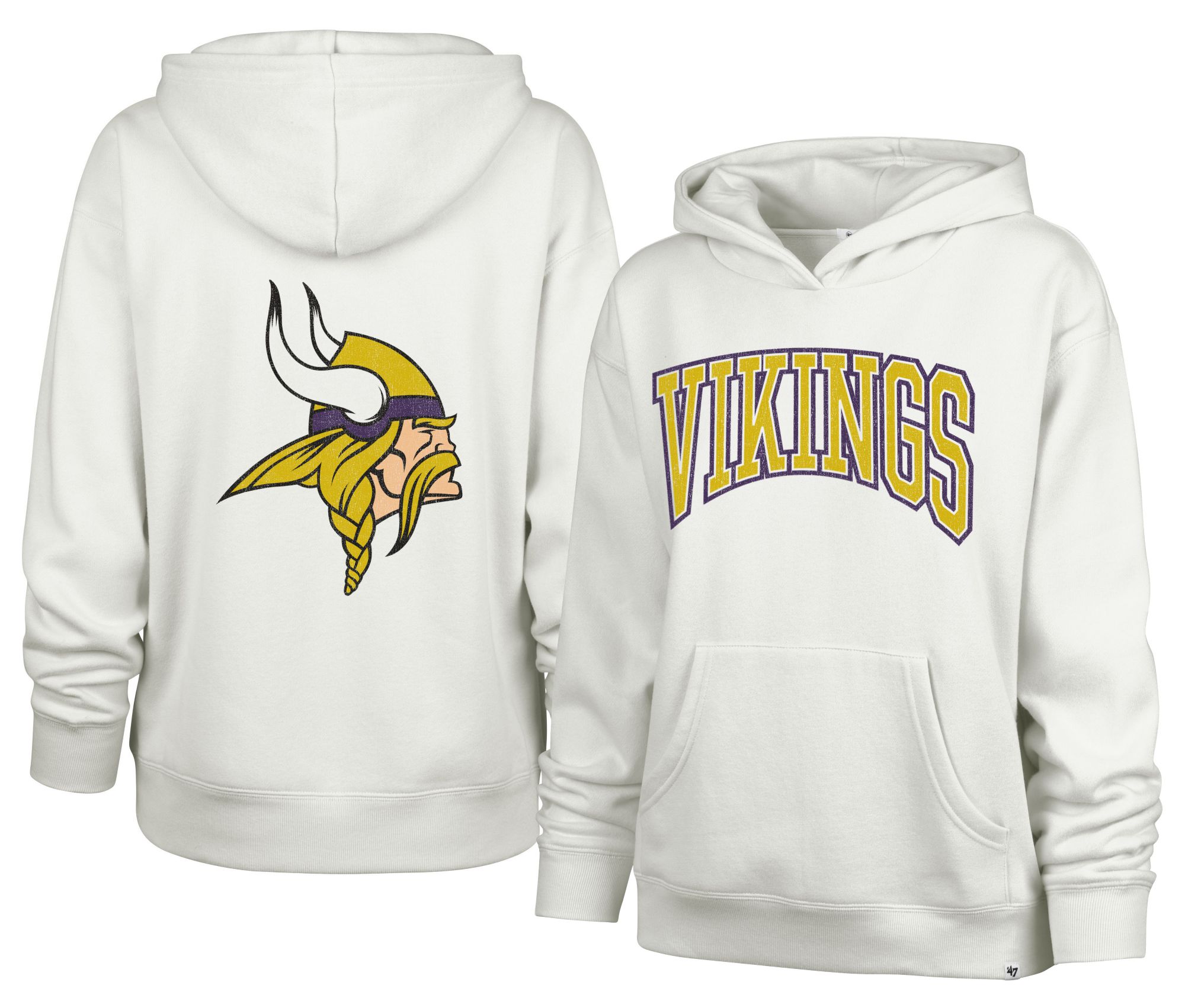 '47 Women's Minnesota Vikings Arch Naomi Hoodie