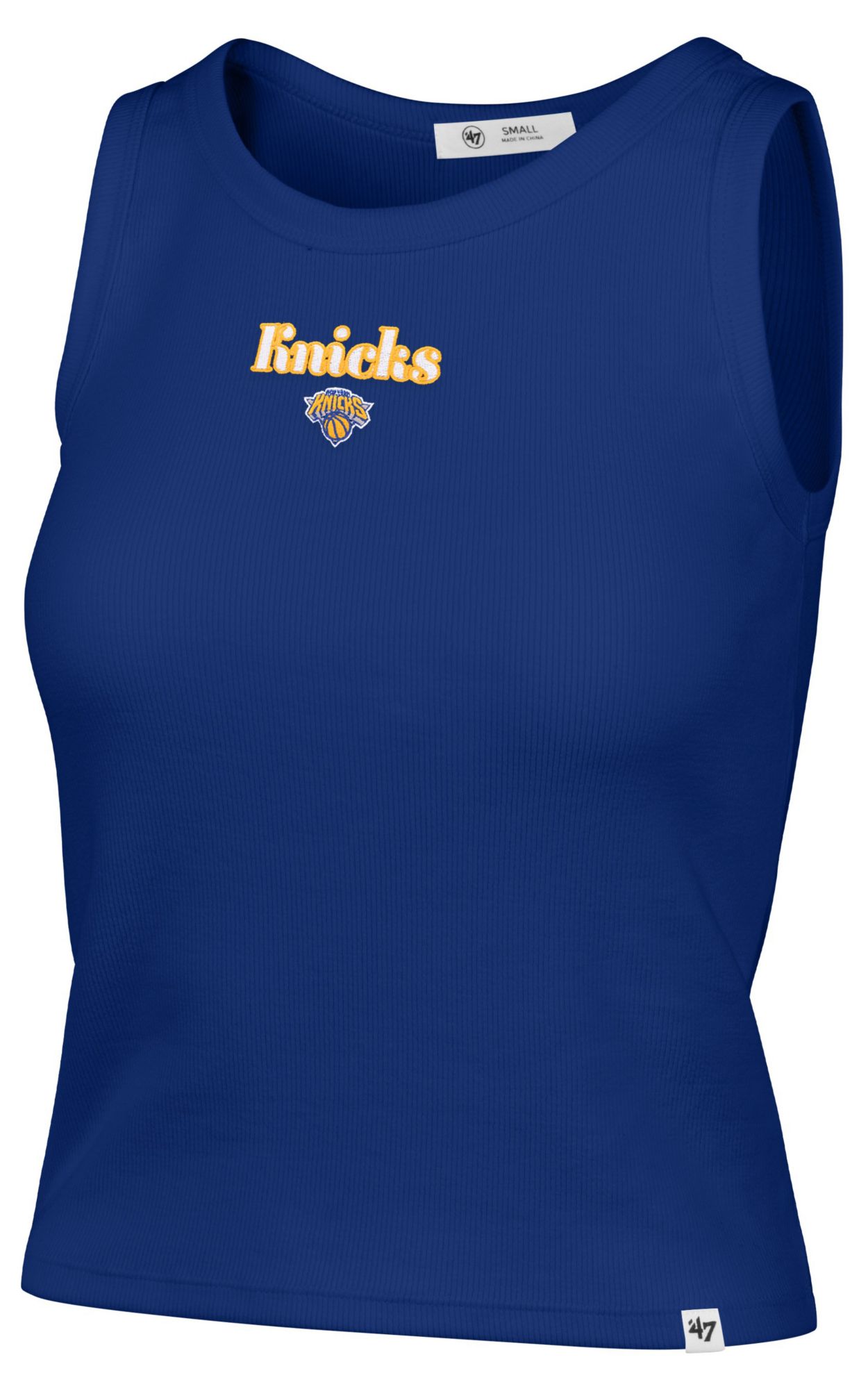 '47 Women's New York Knicks Royal Baby Rib Tank Top