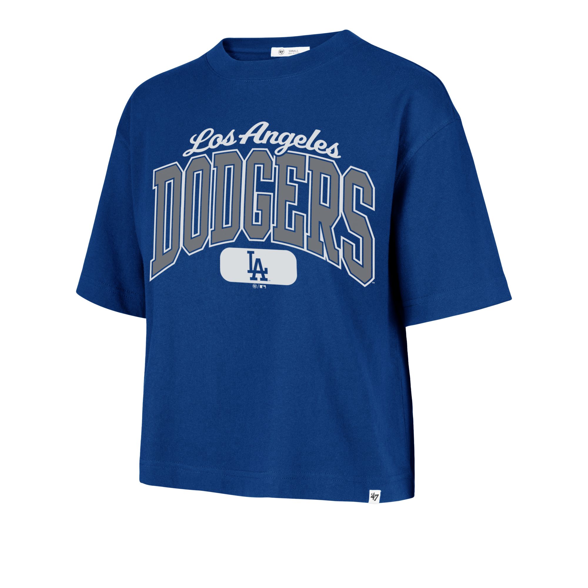 '47 Women's Los Angeles Dodgers Cropped T-Shirt