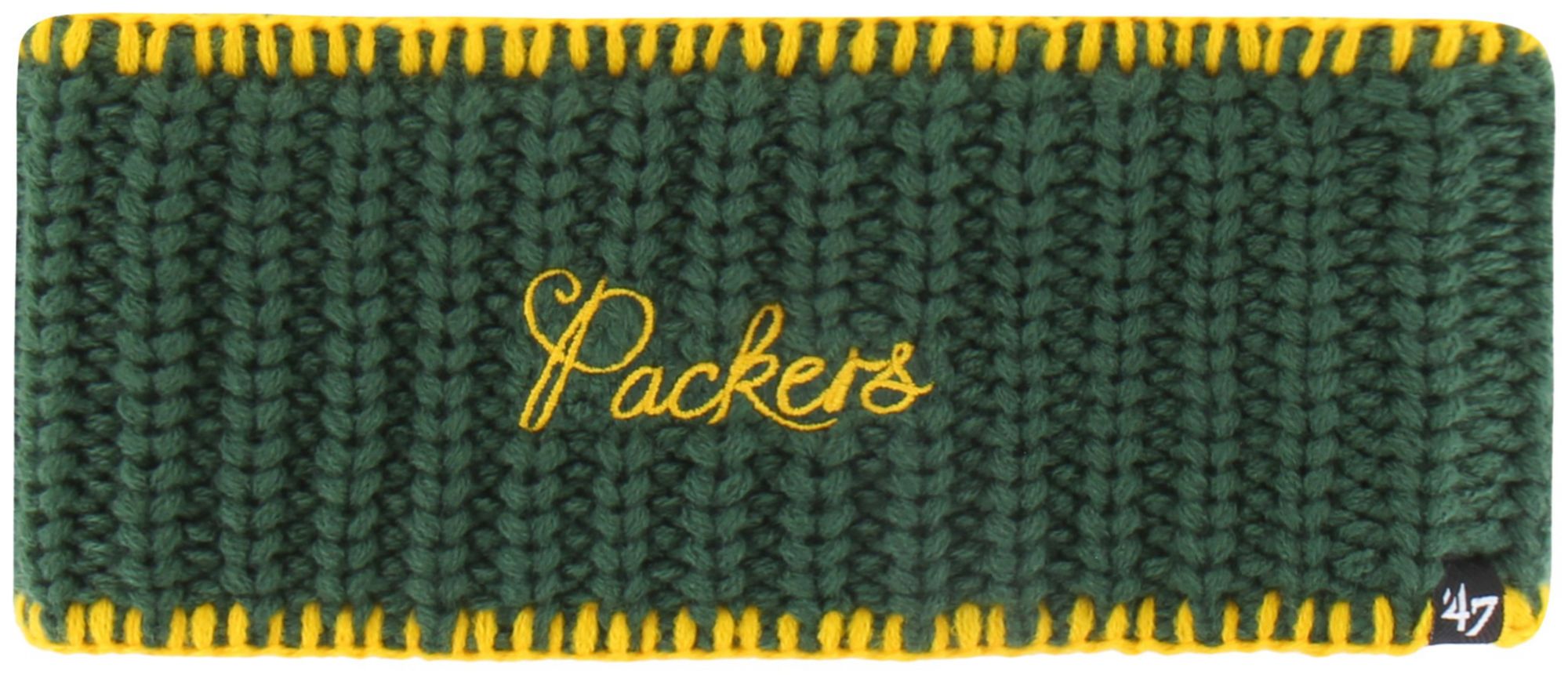 '47 Women's Green Bay Packers Blanket Stitch Headband