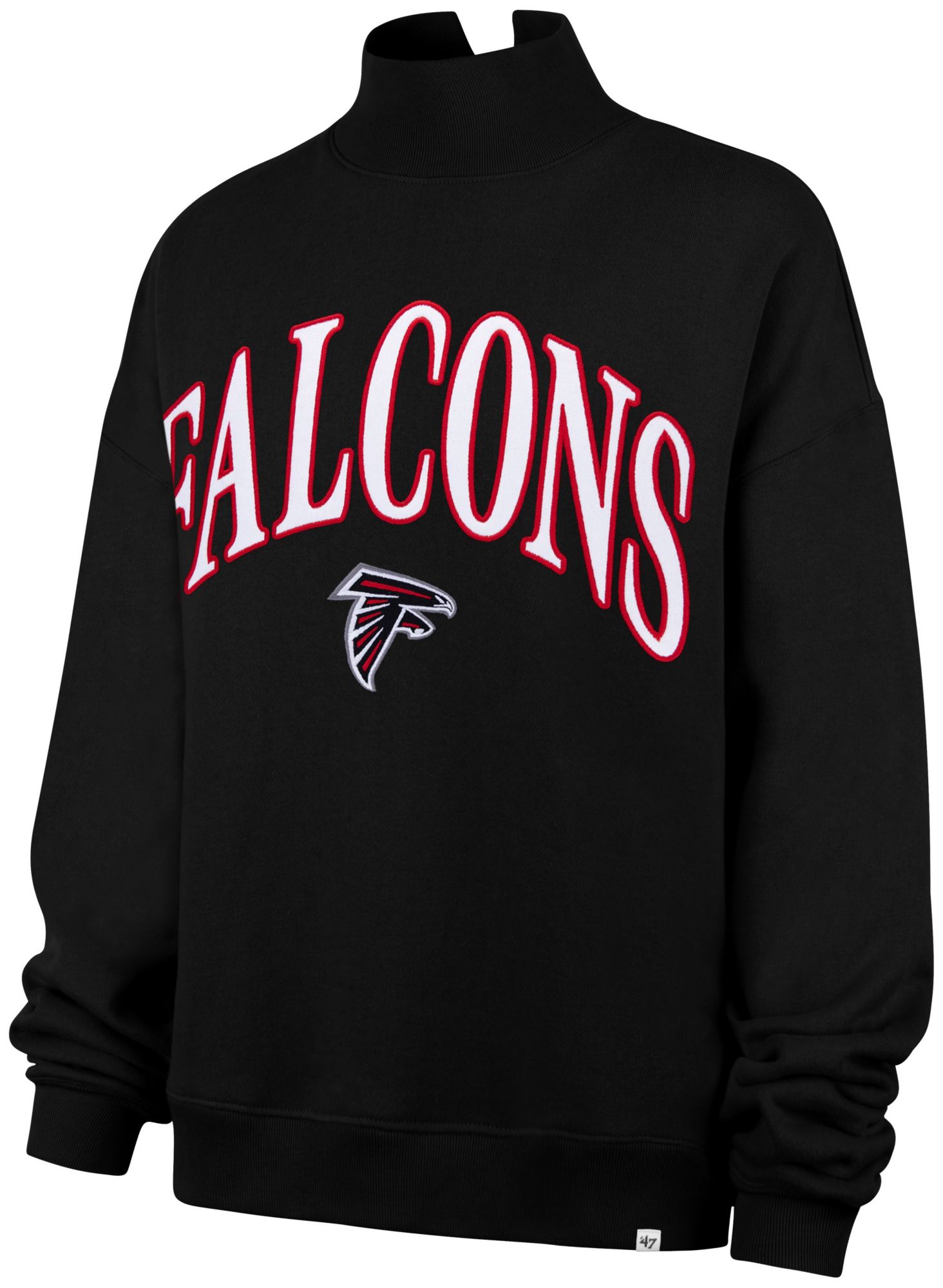 '47 Women's Atlanta Falcons Vintage Mockneck Sweatshirt