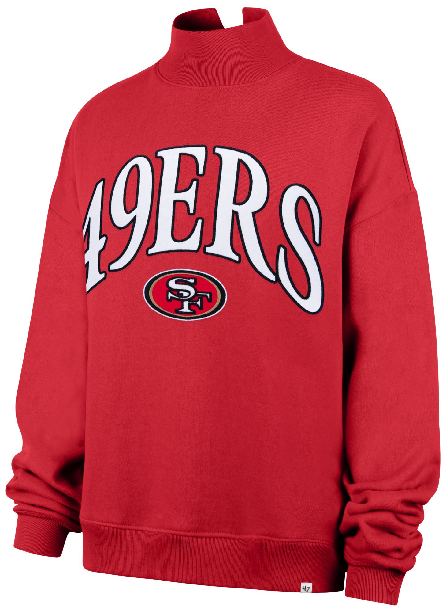 '47 Women's San Francisco 49ers Vintage Mockneck Sweatshirt