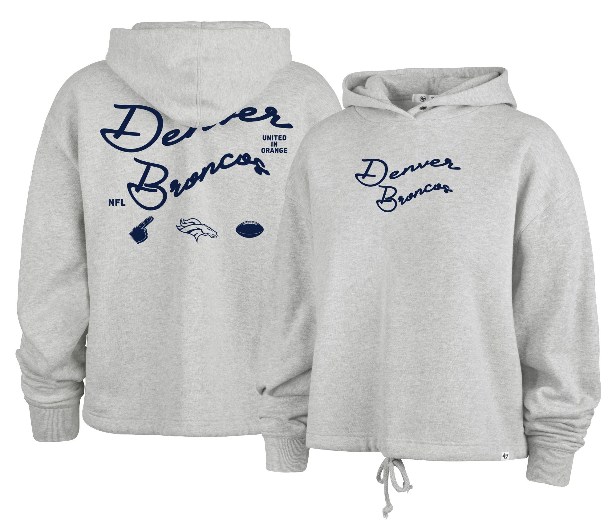 '47 Women's Denver Broncos Star Venice Hoodie