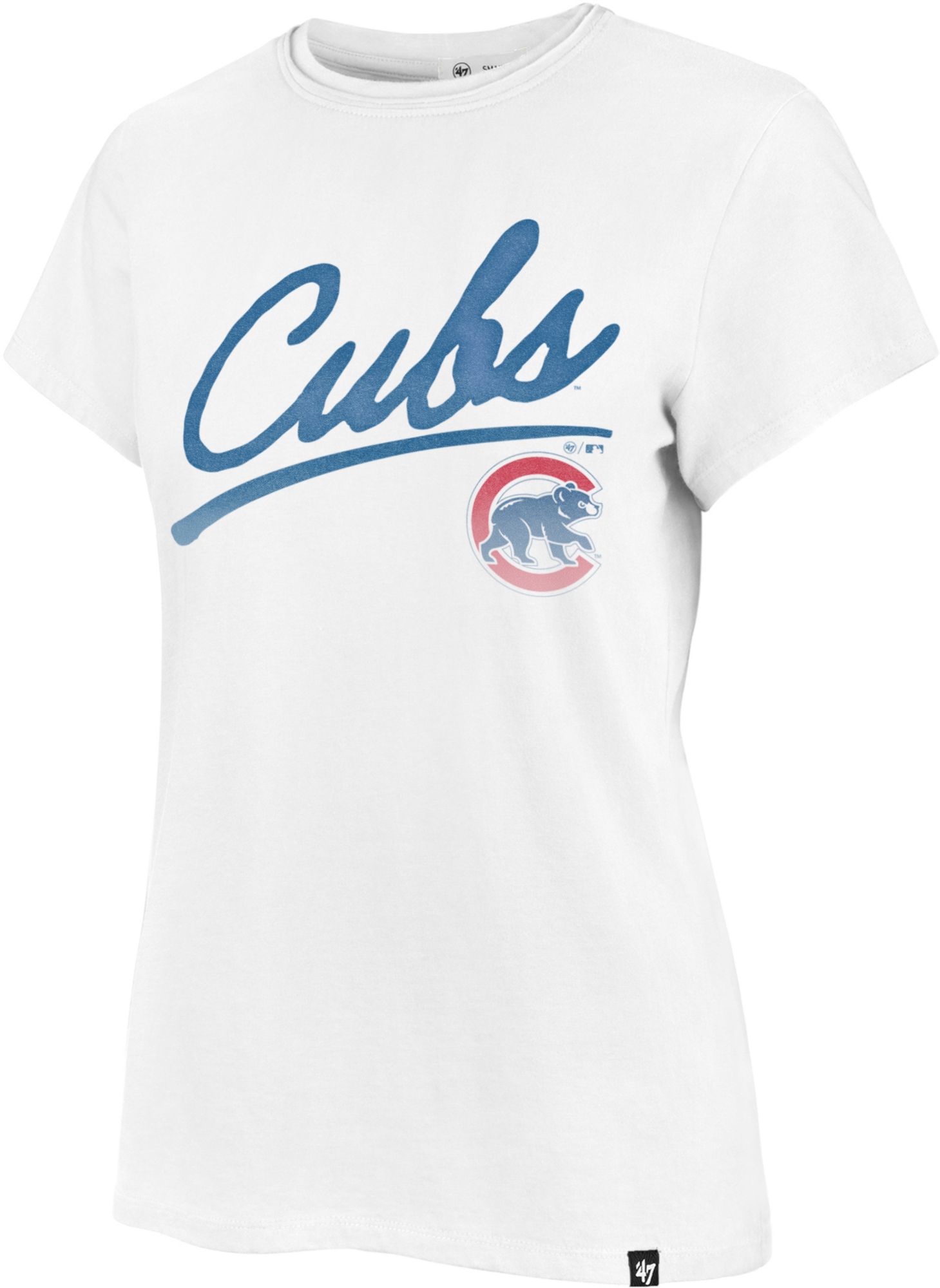 '47 Women's Chicago Cubs Freehand Franklin T-Shirt